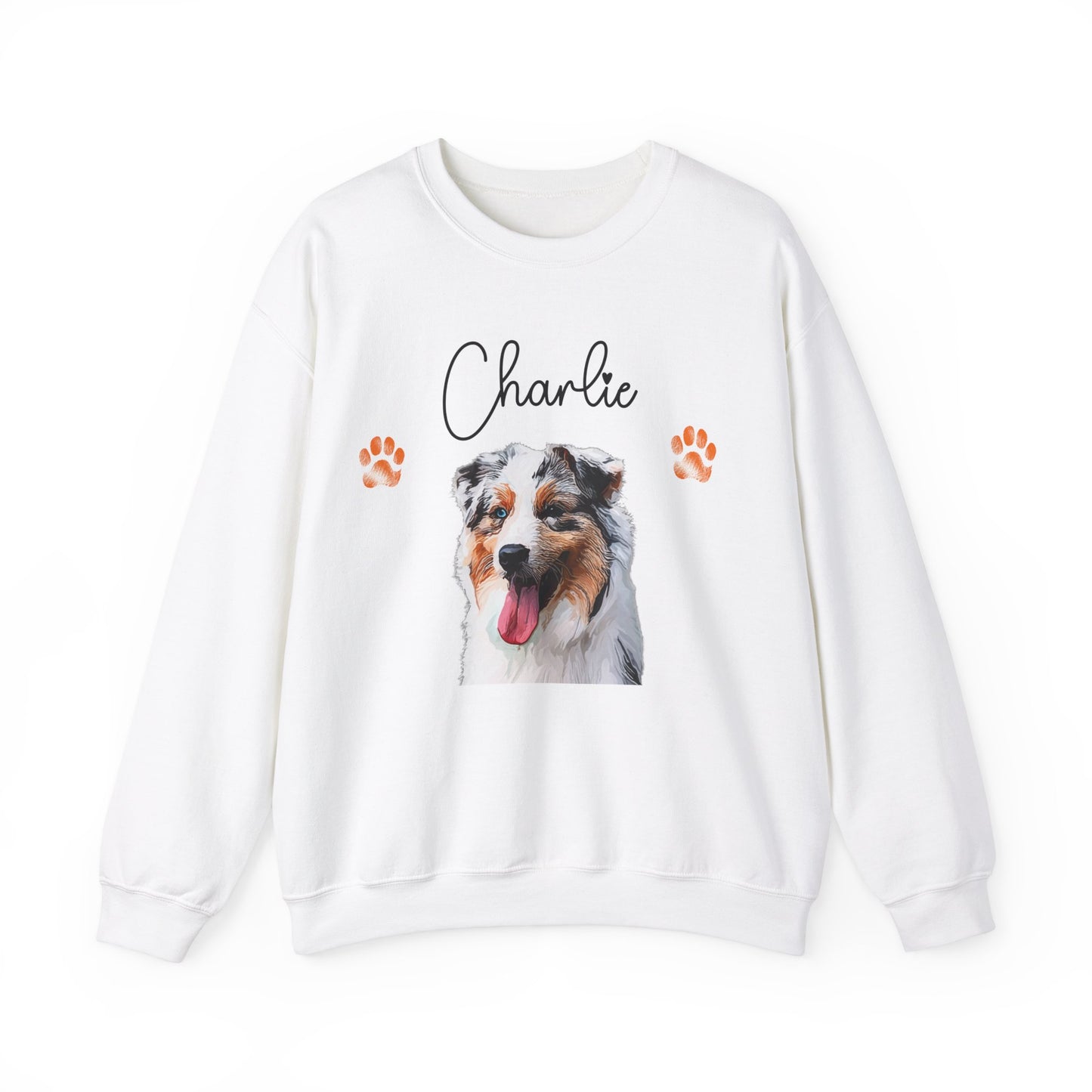 Custom Pet Portrait Sweatshirt – A Cozy Tribute to Your Fur Baby