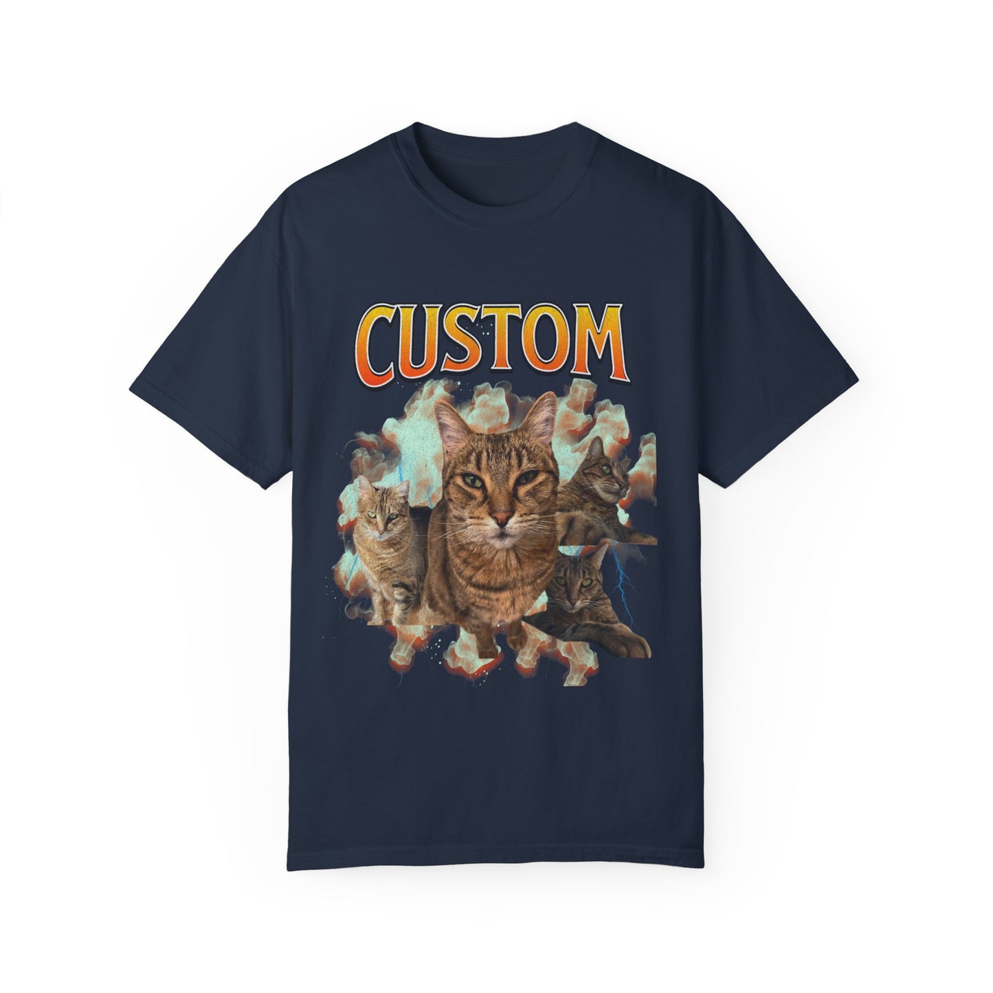 Comfort Colors Custom Cat Bootleg Shirt