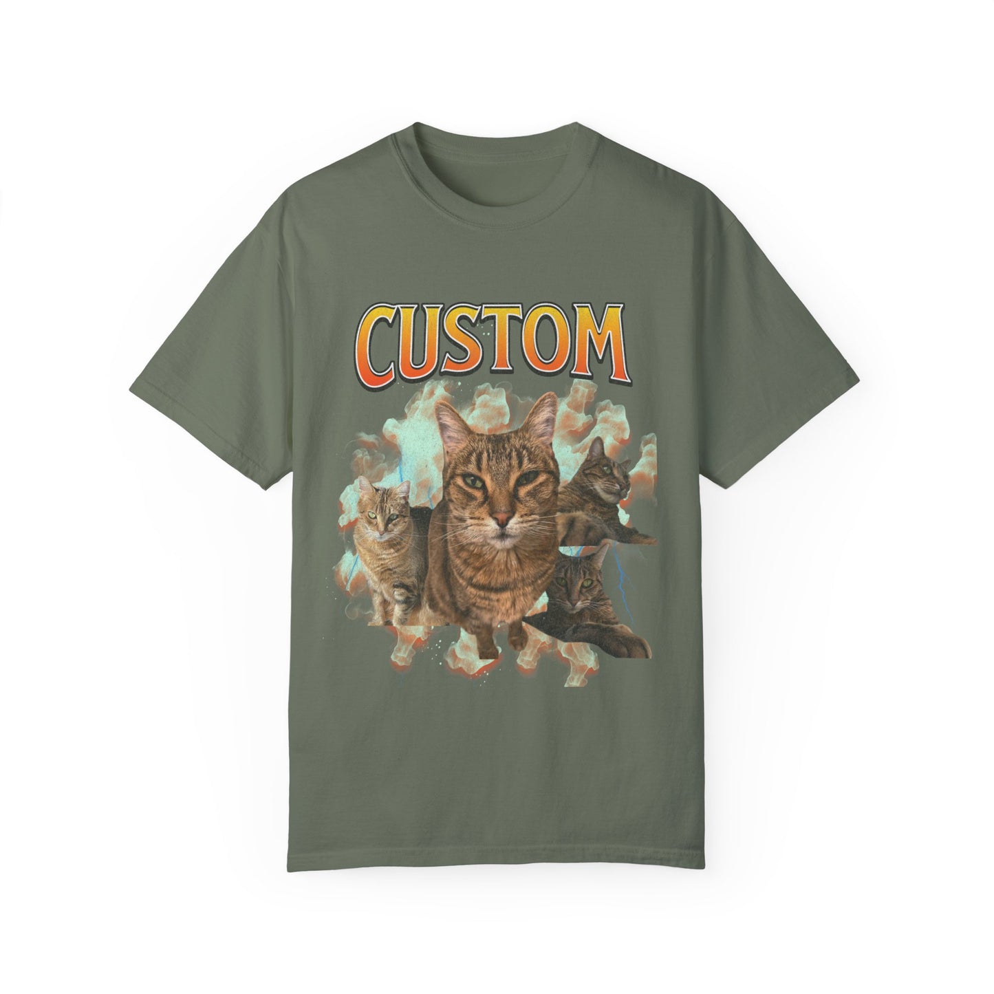 Comfort Colors Custom Cat Bootleg Shirt
