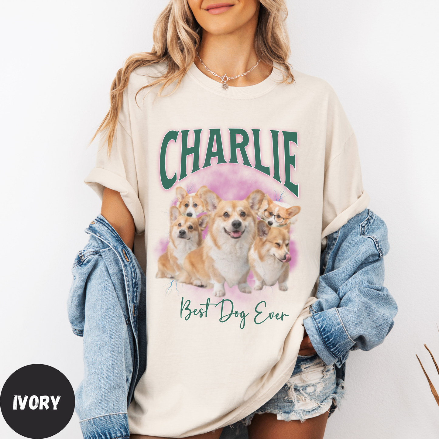 Comfort Colors Custom Pet Bootleg Shirt