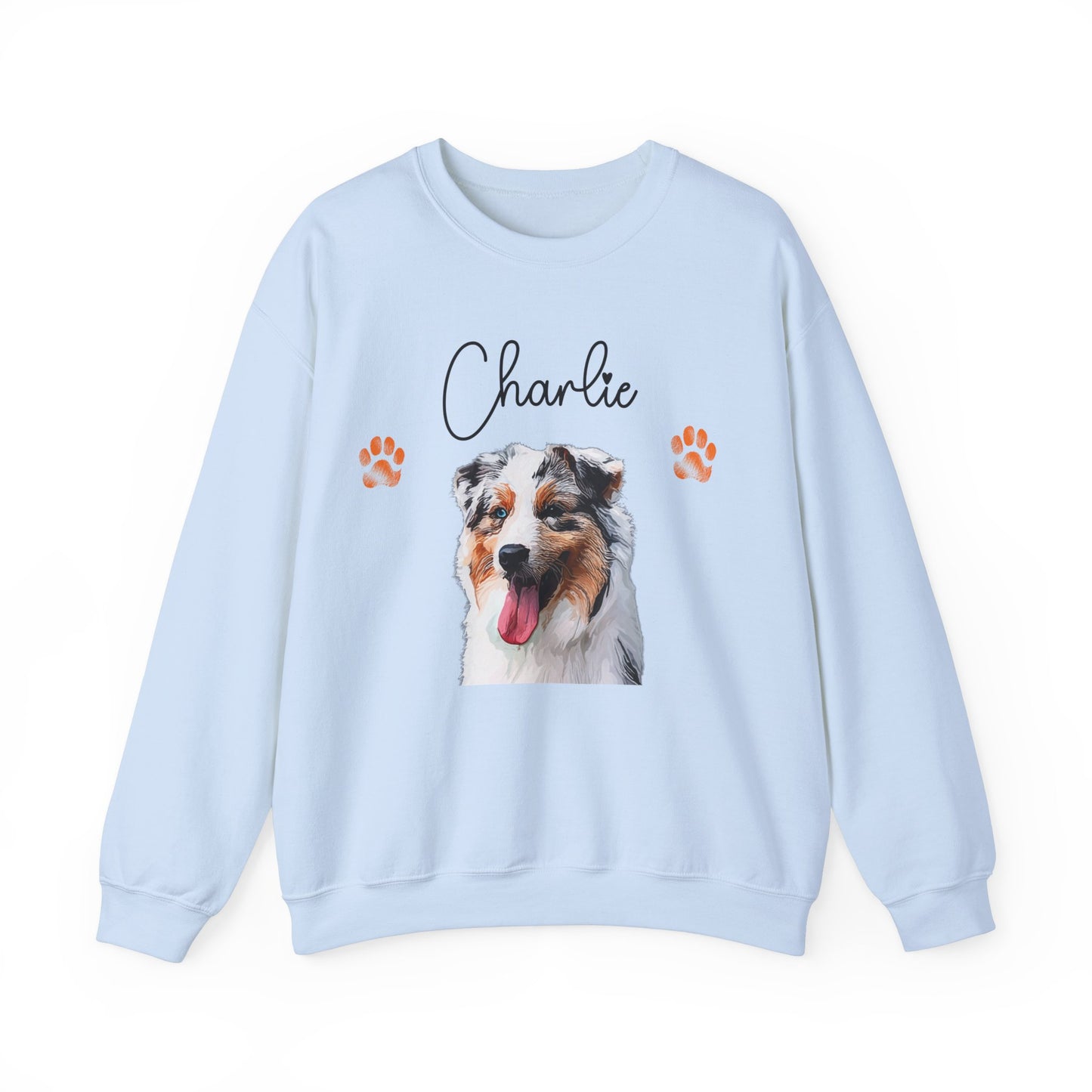Custom Pet Portrait Sweatshirt – A Cozy Tribute to Your Fur Baby