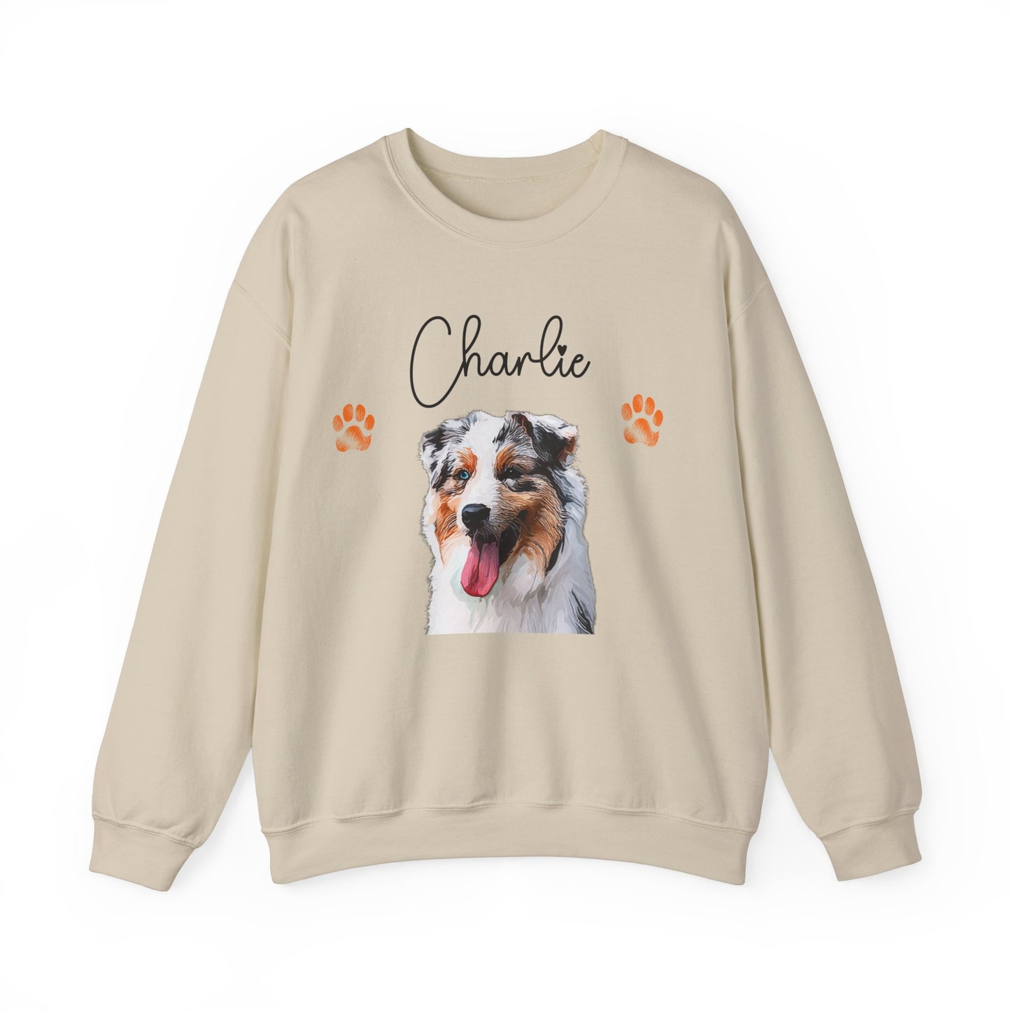 Custom Pet Portrait Sweatshirt – A Cozy Tribute to Your Fur Baby