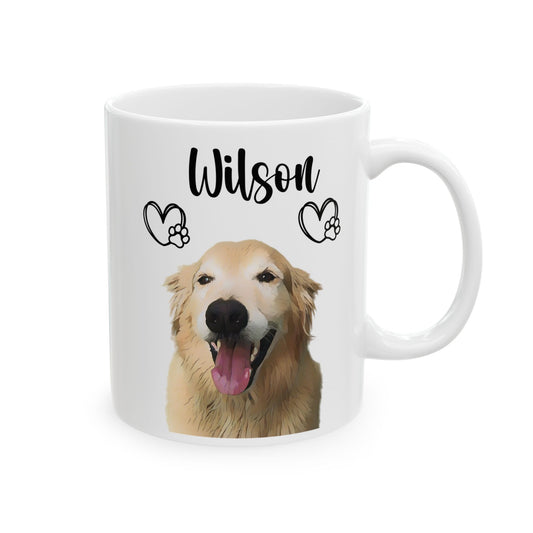 Custom Pet Portrait Mug