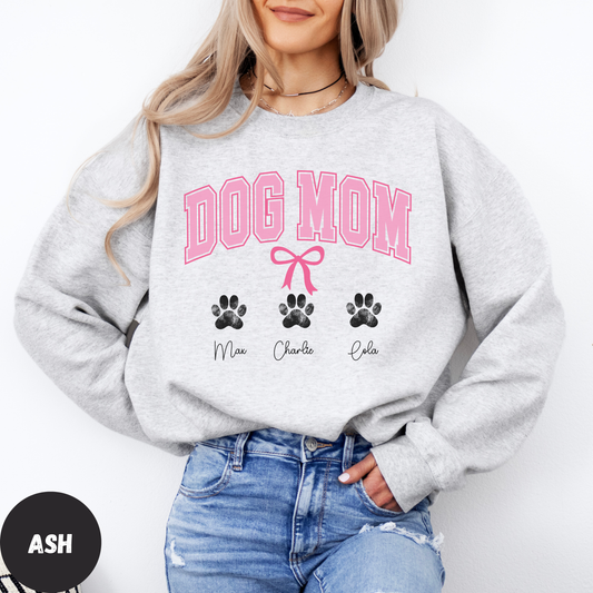 Custom Dog Mom Sweatshirt