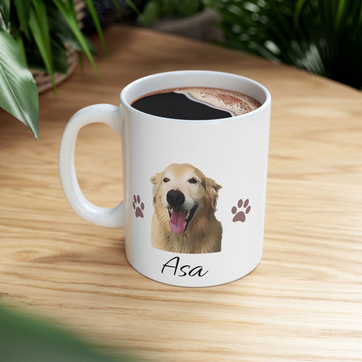 Custom Pet Portrait Mug