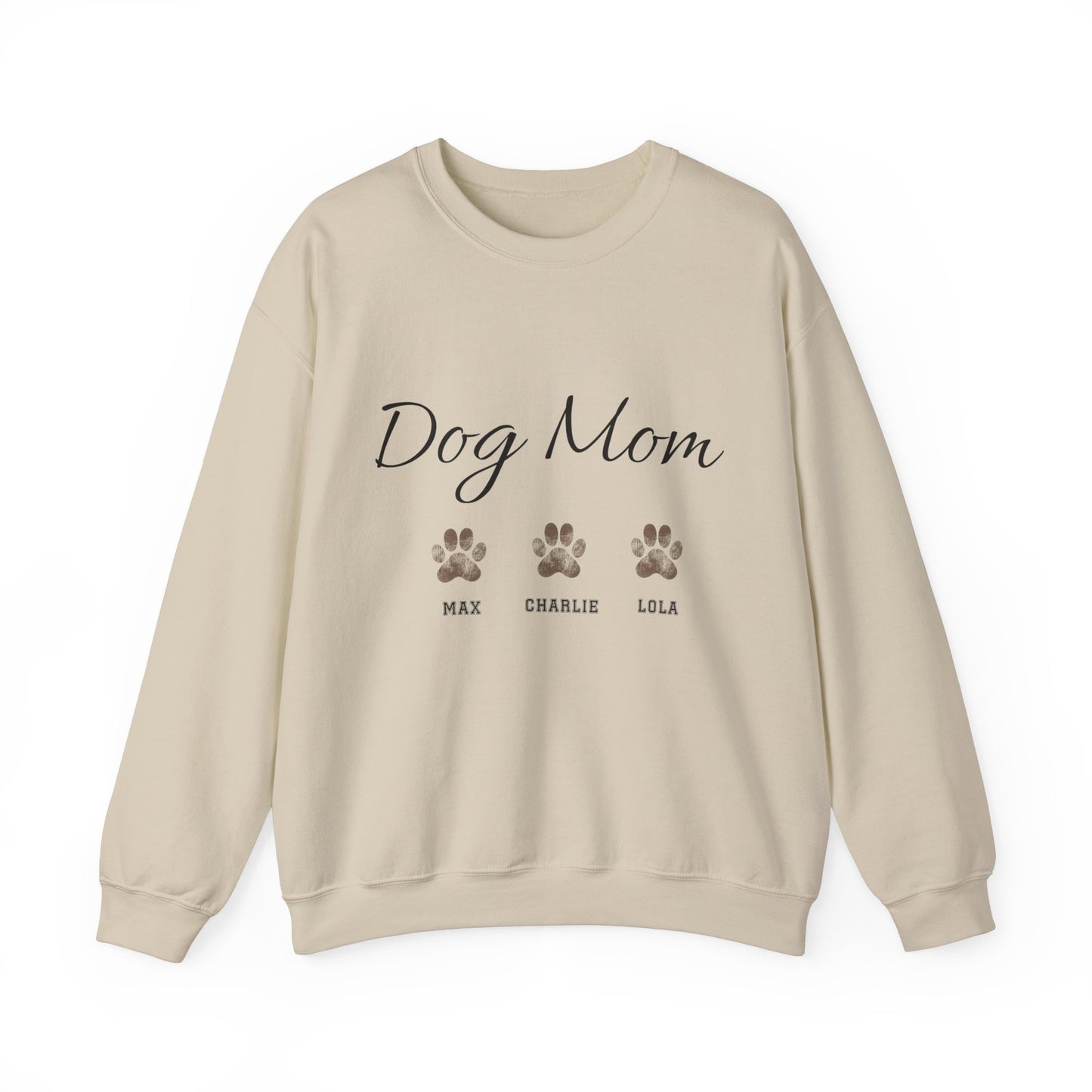 Custom Dog Mom Sweatshirt