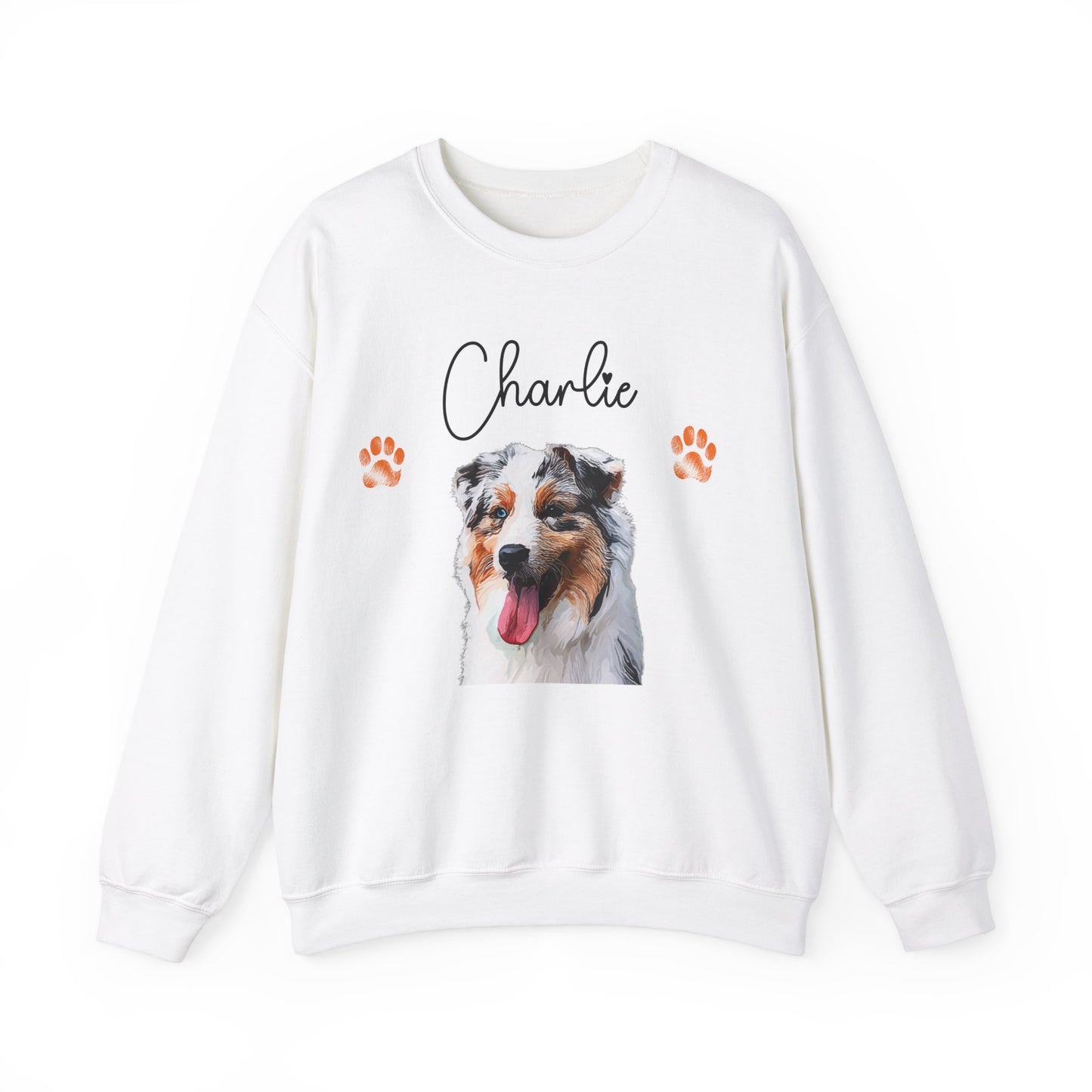 Custom Dog Face Sweatshirt