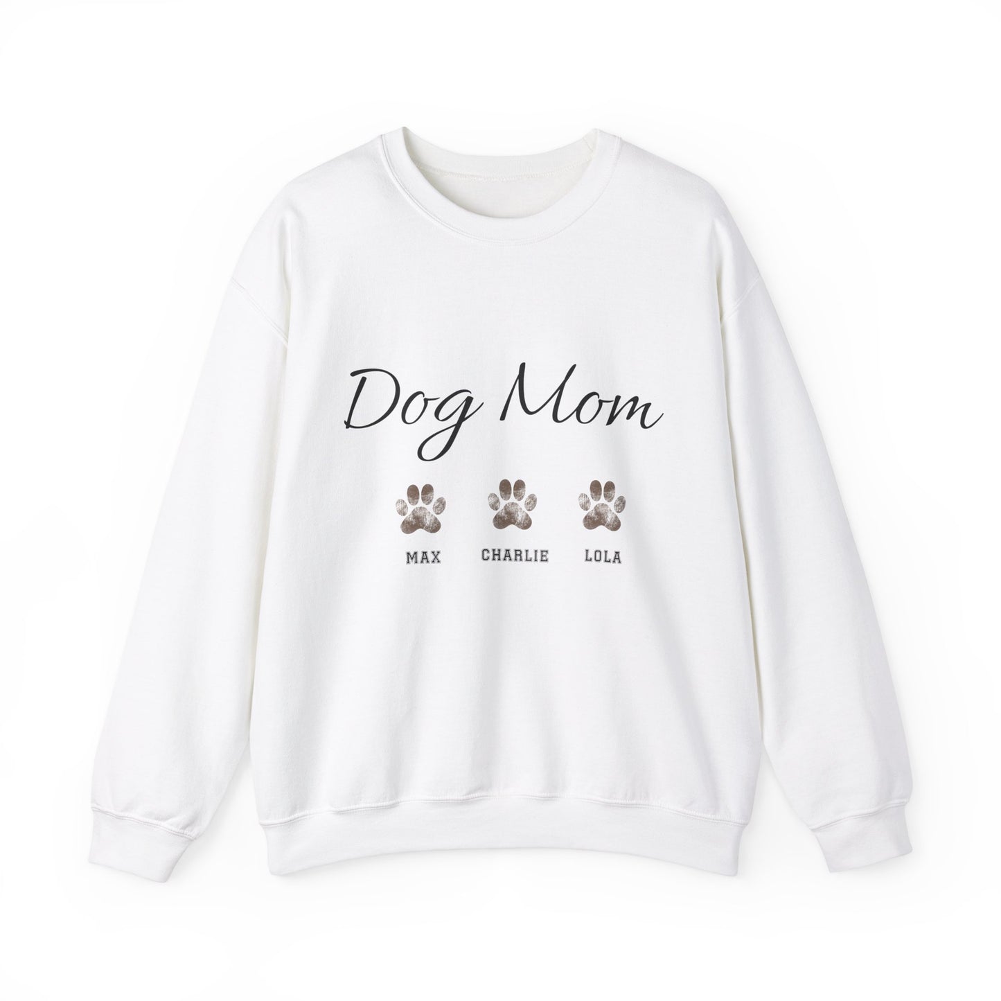 Custom Dog Mom Sweatshirt