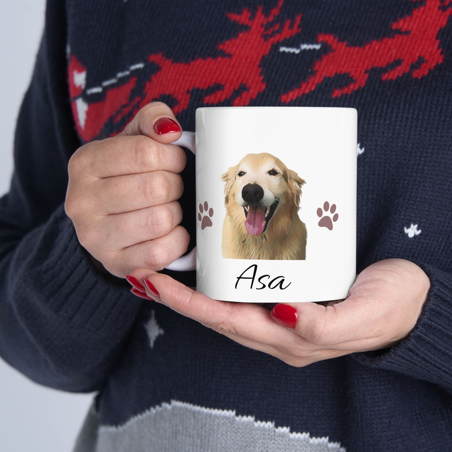 Custom Pet Portrait Mug