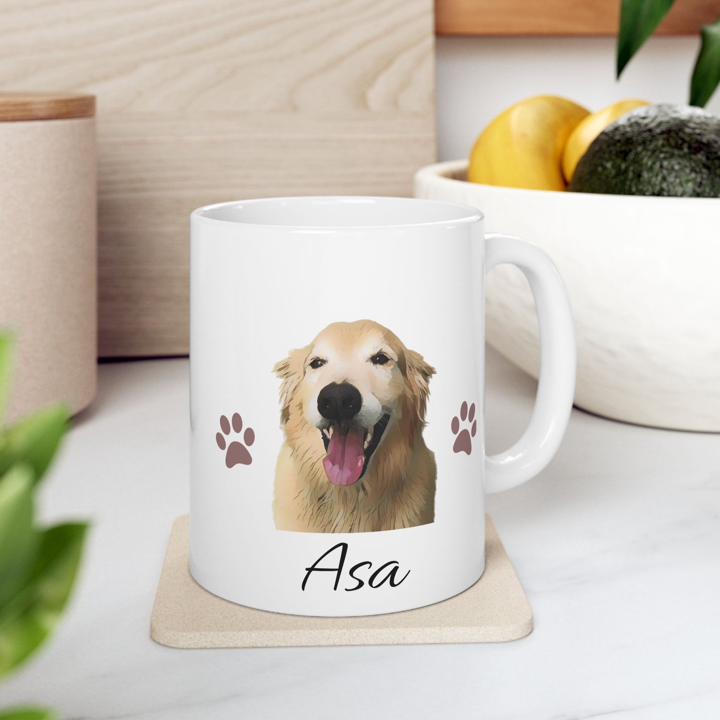 Custom Pet Portrait Mug