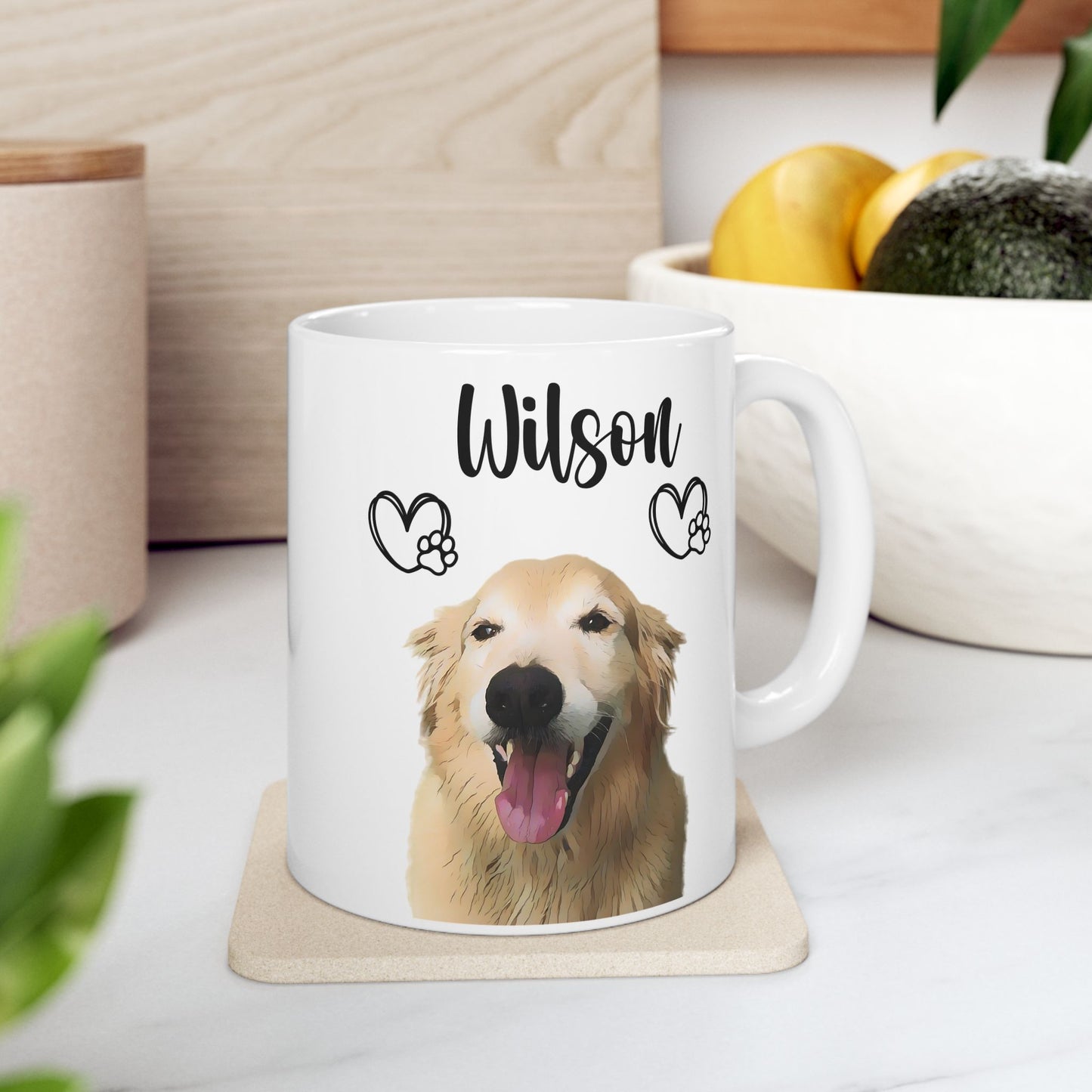 Custom Pet Portrait Mug