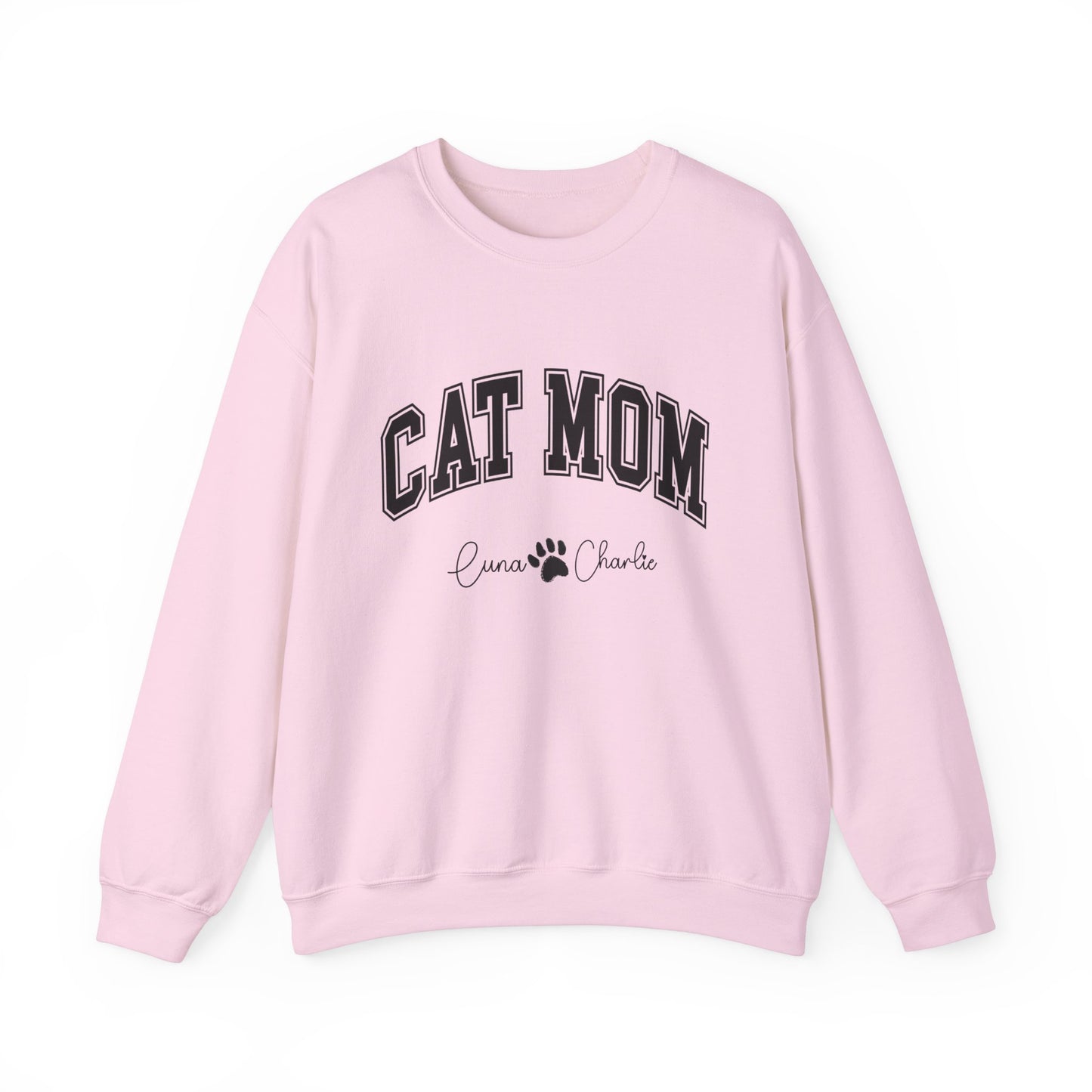 Custom Cat Mom Sweatshirt