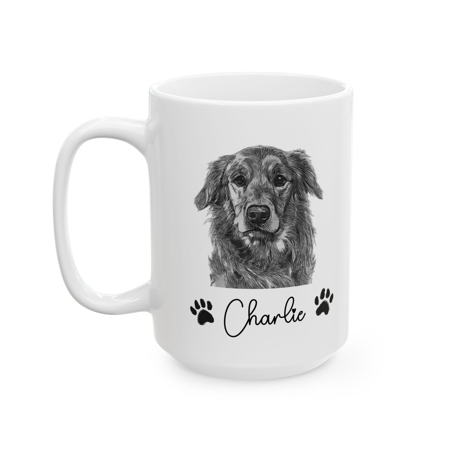 Custom Pet Portrait Mug