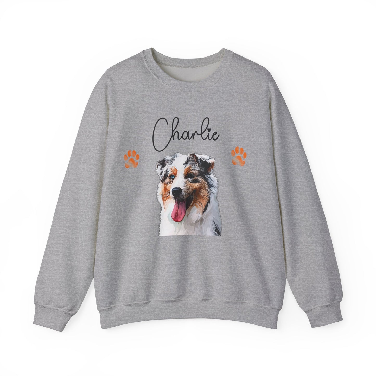 Custom Dog Face Sweatshirt