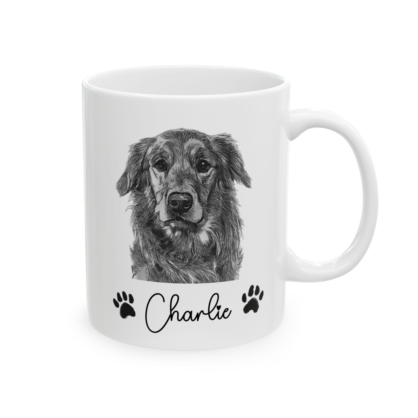 Custom Pet Portrait Mug