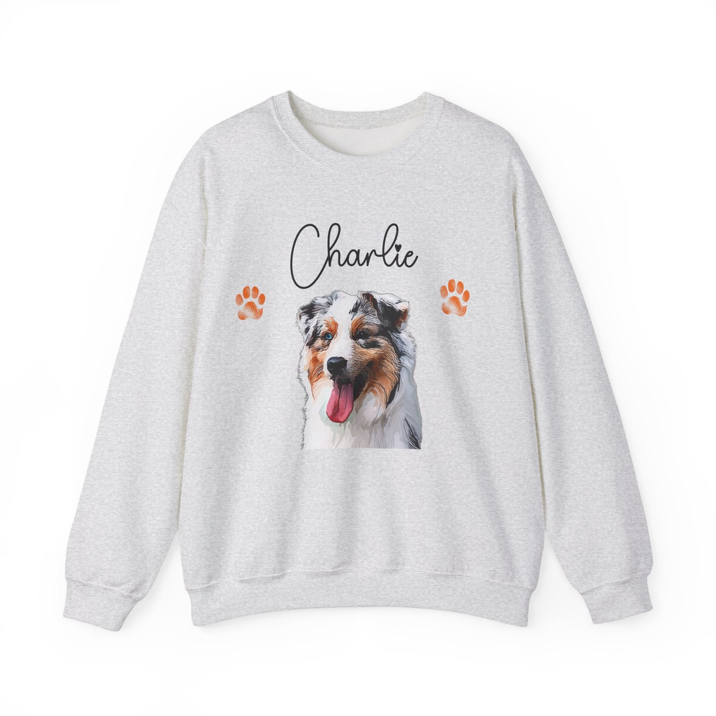 Custom Dog Face Sweatshirt