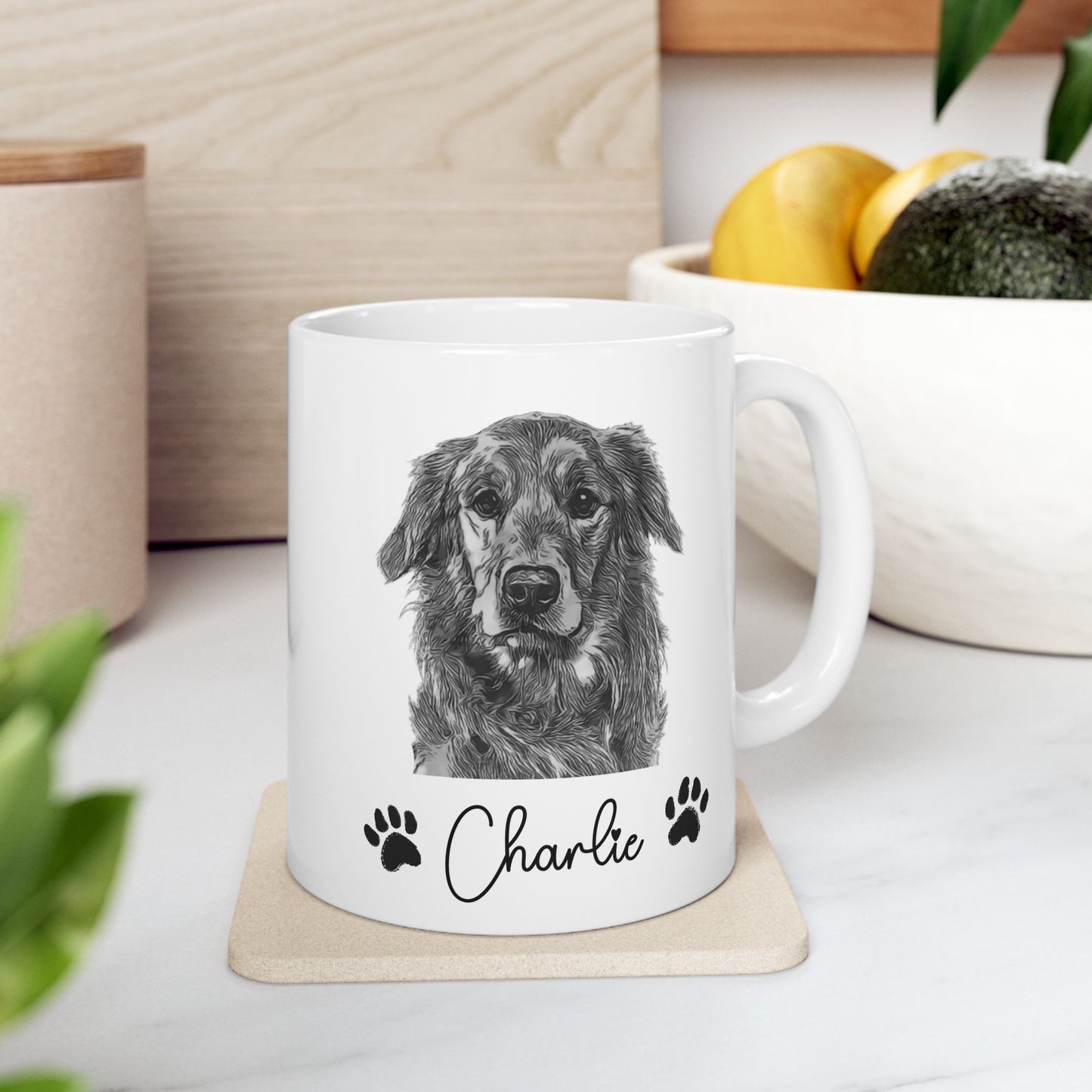 Custom Pet Portrait Mug