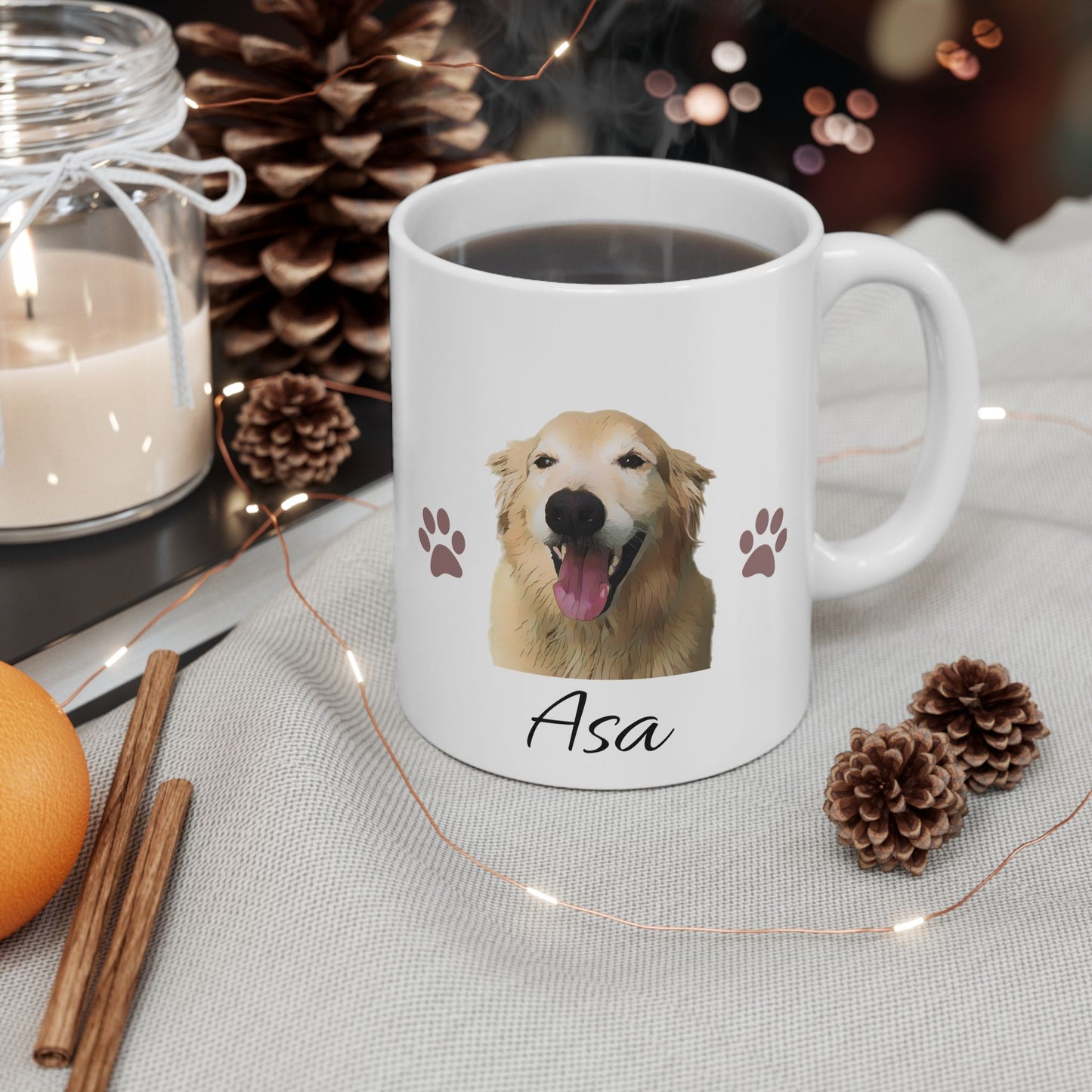 Custom Pet Portrait Mug