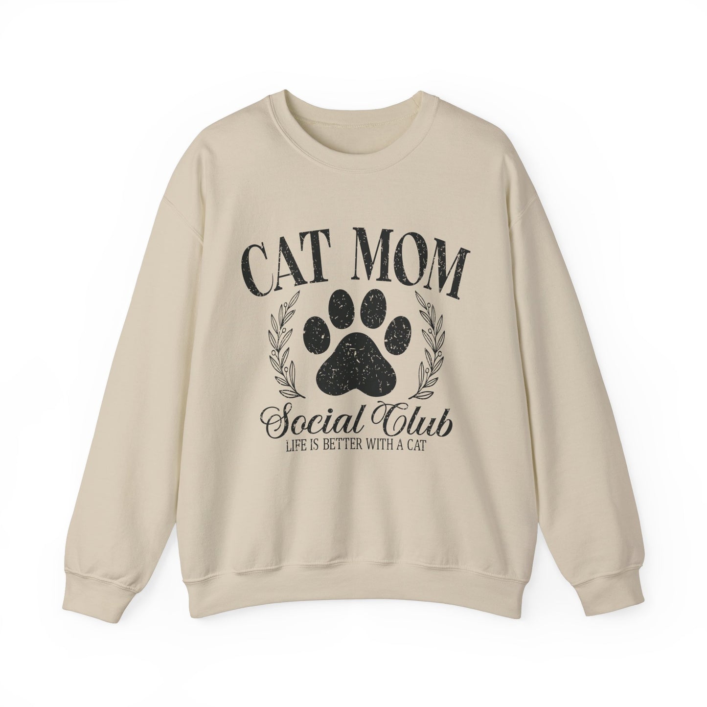 Cat Mom Social Club Sweatshirt