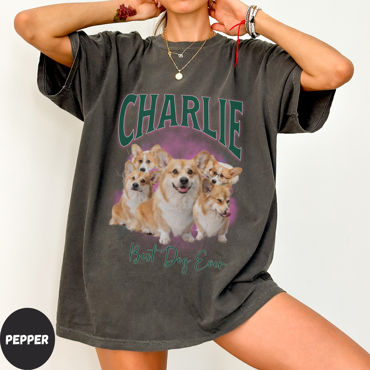 Comfort Colors Custom Pet Bootleg Shirt