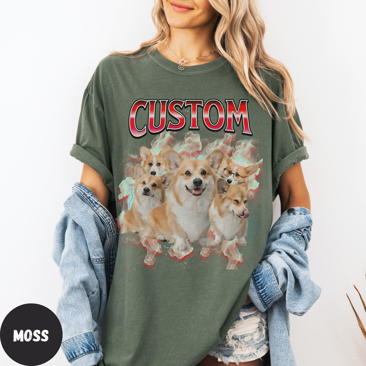 Comfort Colors Custom Pet Bootleg Shirt