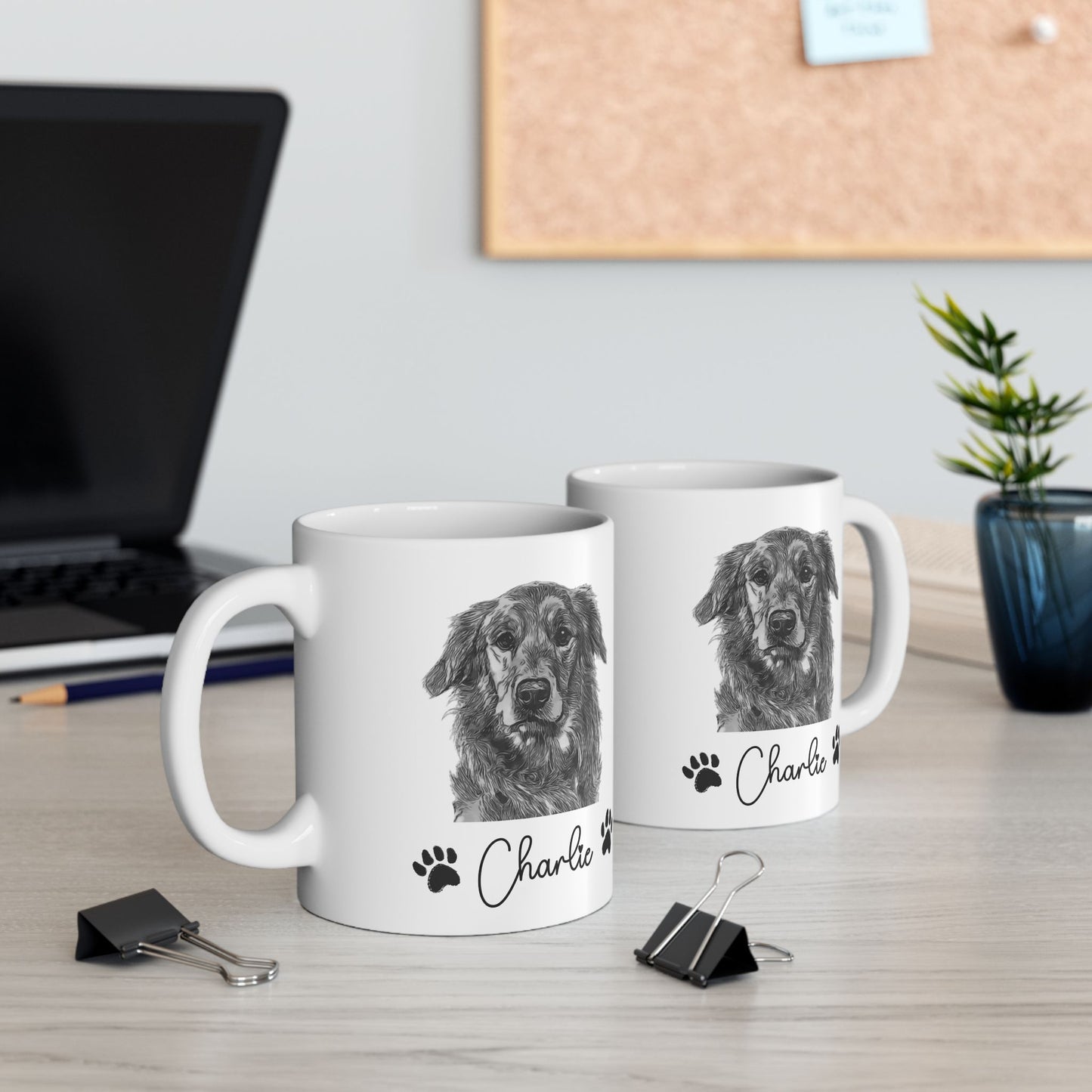 Custom Pet Portrait Mug