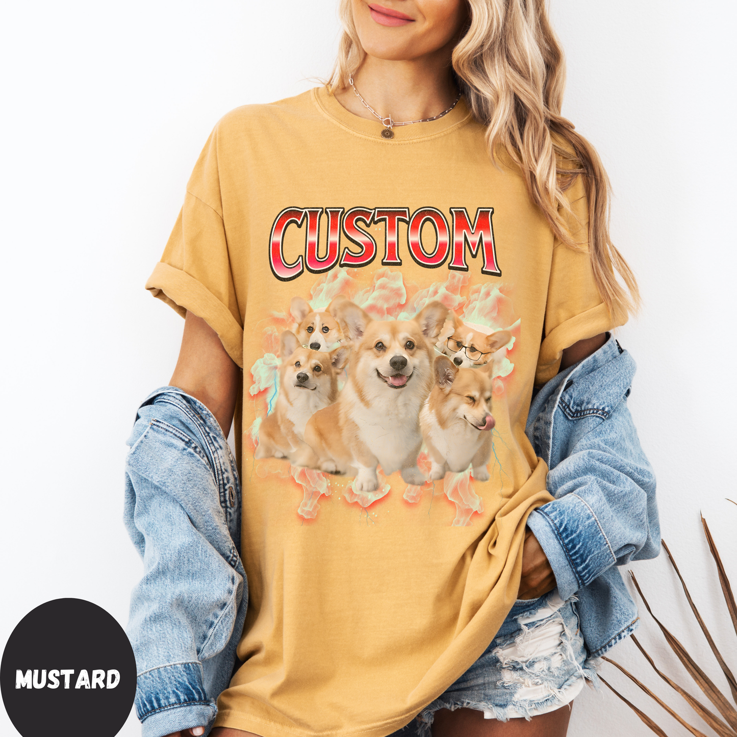 Comfort Colors Custom Pet Bootleg Shirt