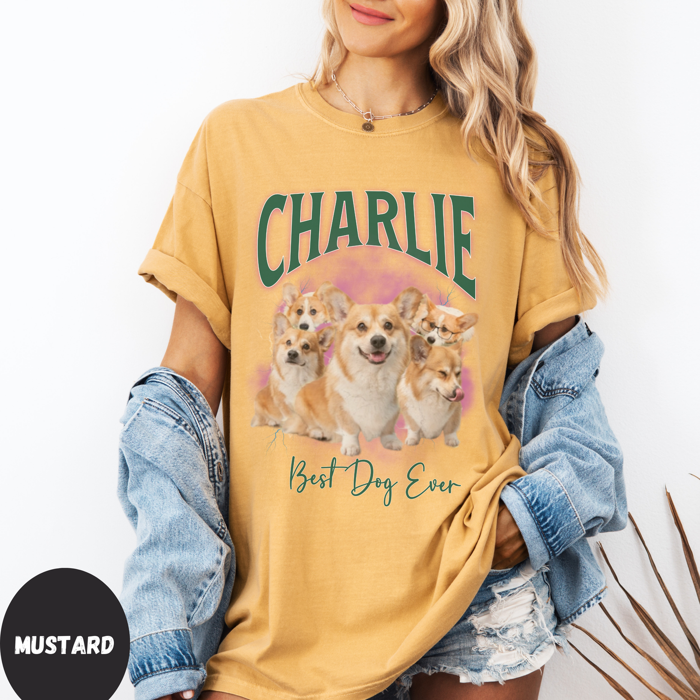 Comfort Colors Custom Pet Bootleg Shirt