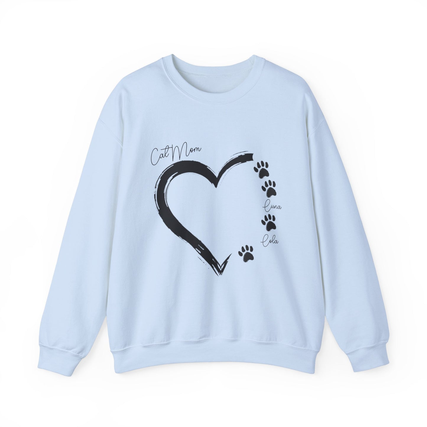 Custom Cat Mom Sweatshirt