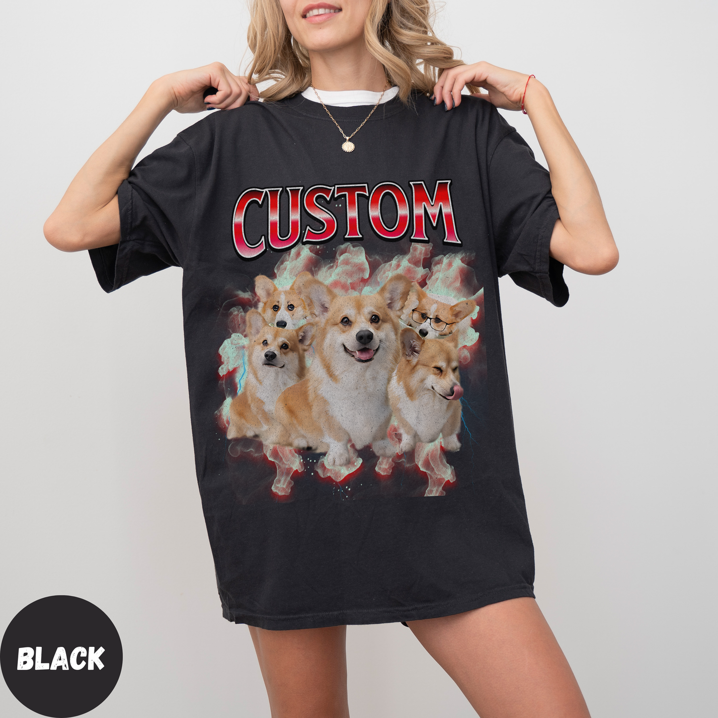 Comfort Colors Custom Pet Bootleg Shirt