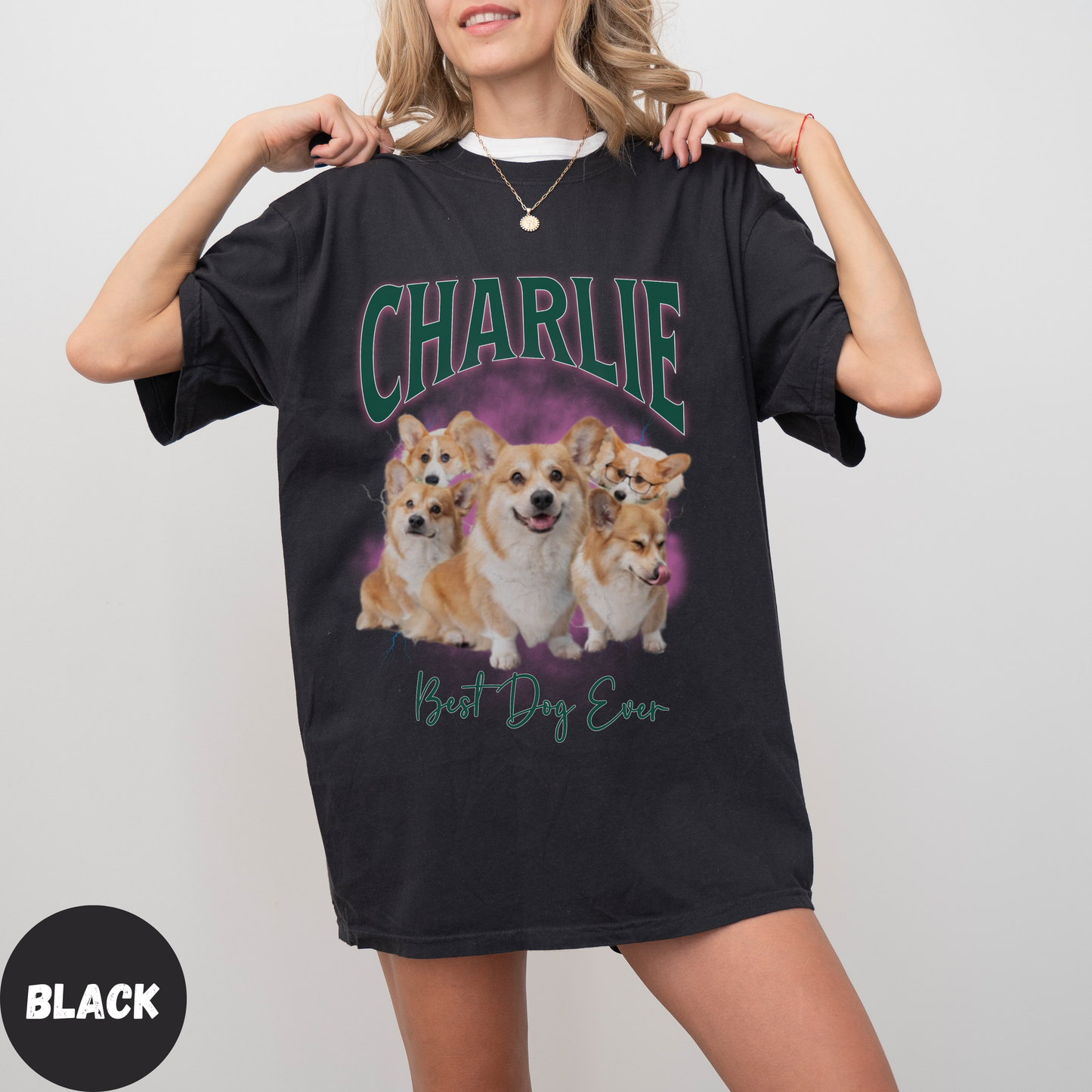 Comfort Colors Custom Pet Bootleg Shirt