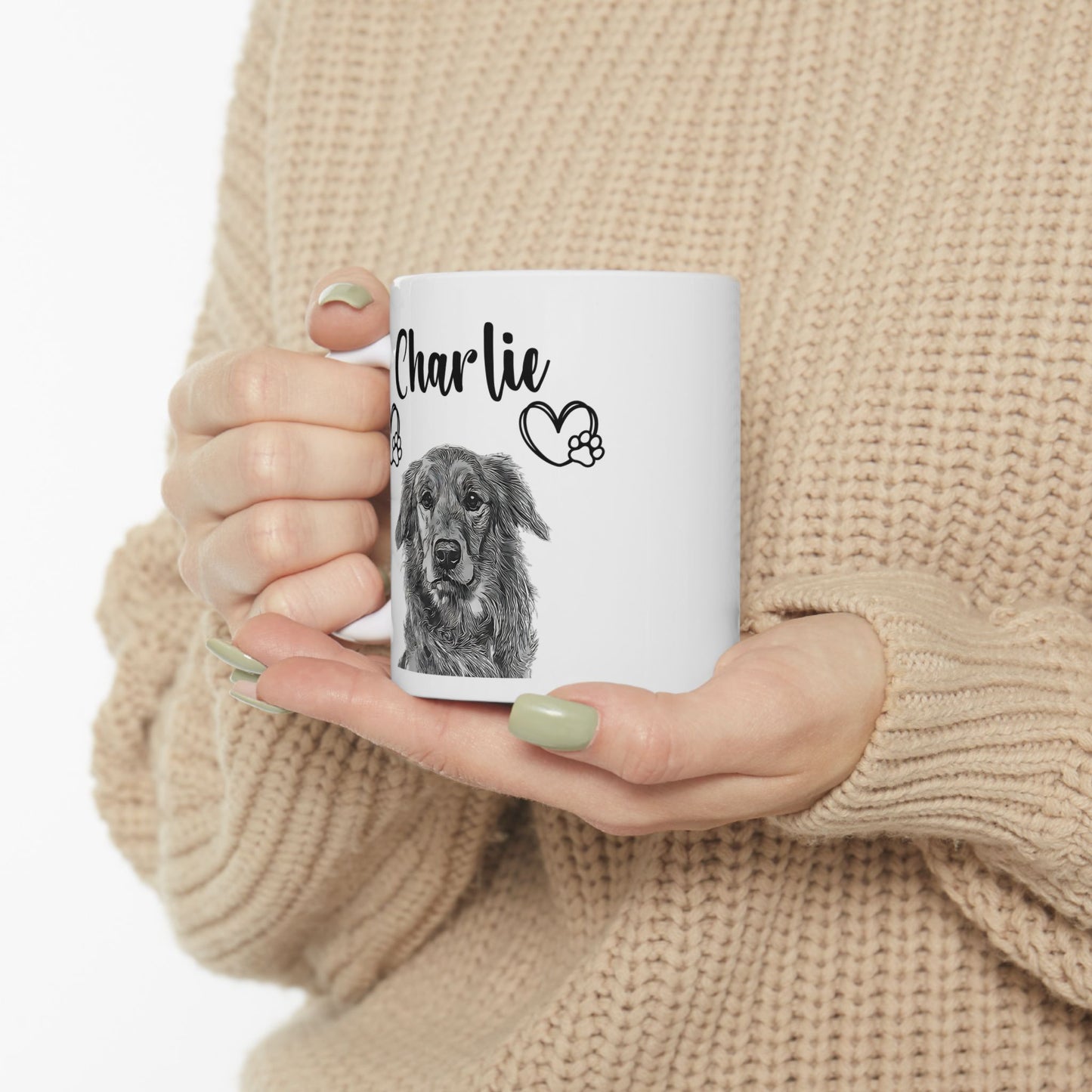 Custom Pet Portrait Mug