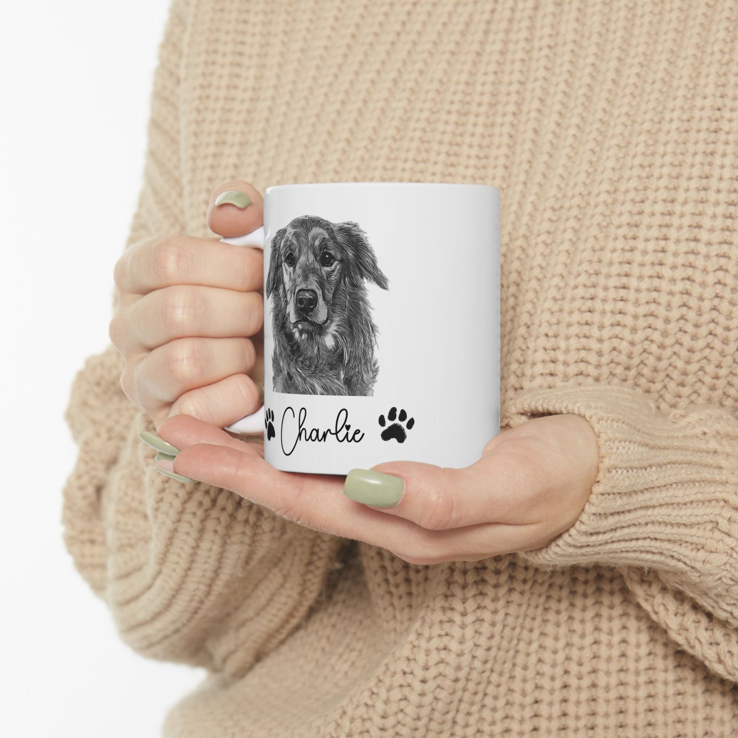 Custom Pet Portrait Mug