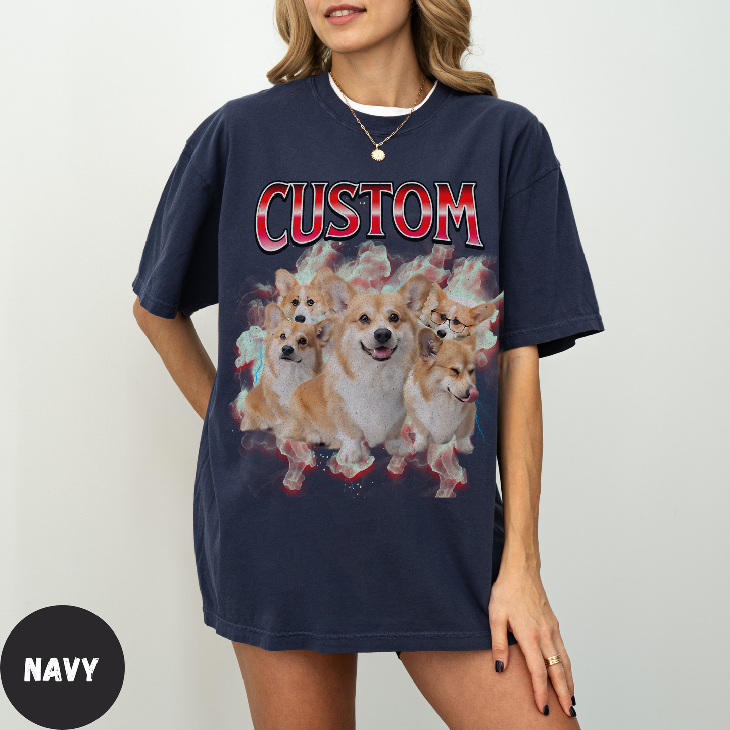 Comfort Colors Custom Pet Bootleg Shirt