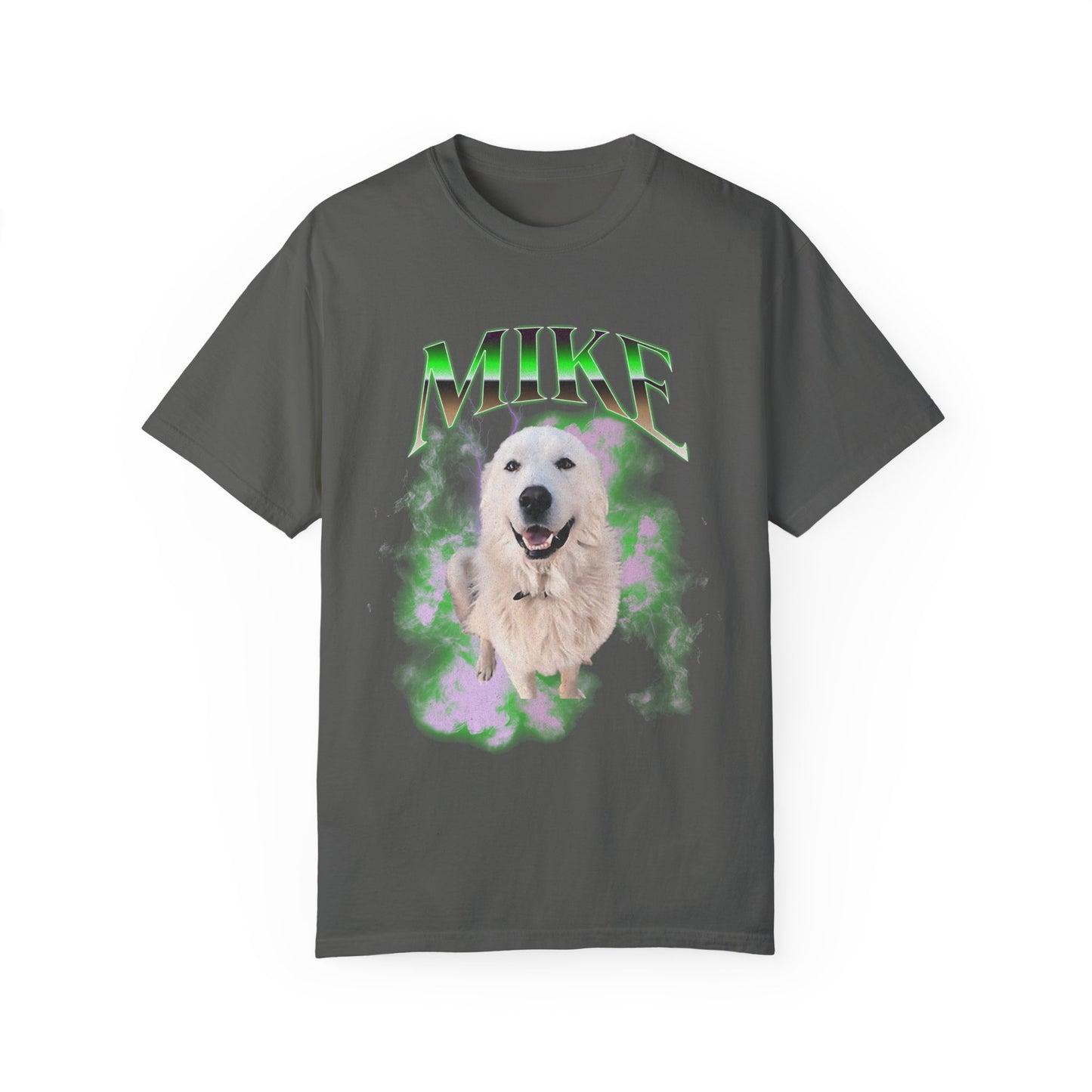 Comfort Colors Custom Dog Bootleg - Green Design