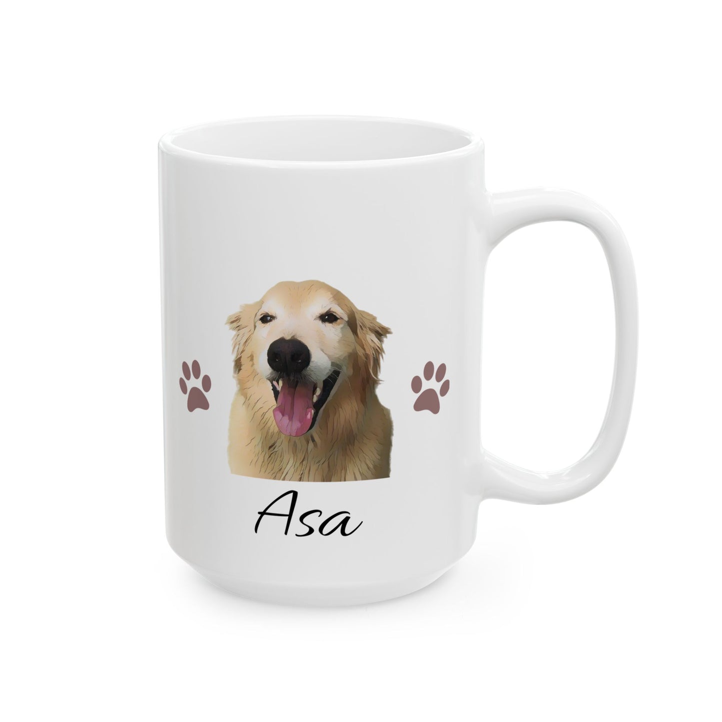 Custom Pet Portrait Mug