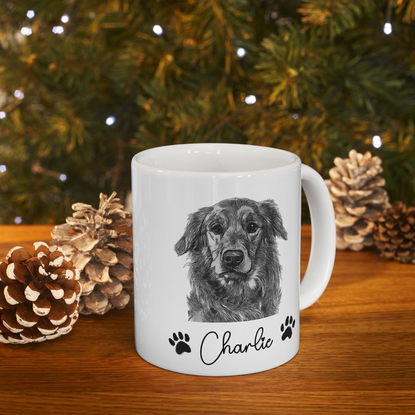 Custom Pet Portrait Mug