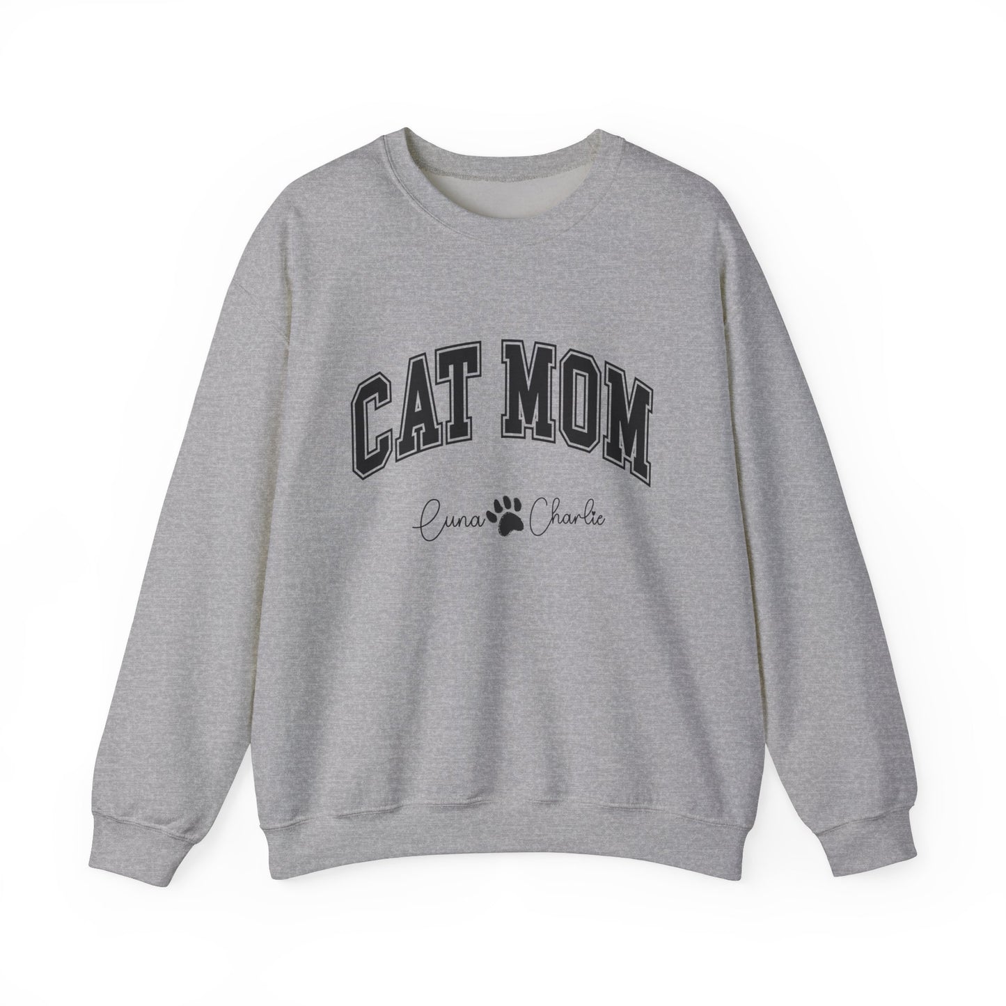 Custom Cat Mom Sweatshirt