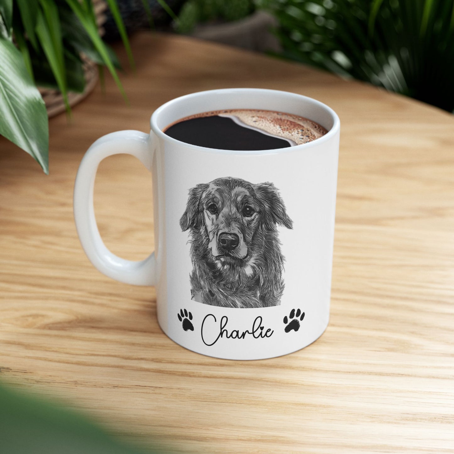 Custom Pet Portrait Mug