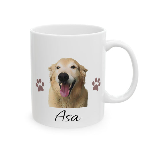 Custom Pet Portrait Mug