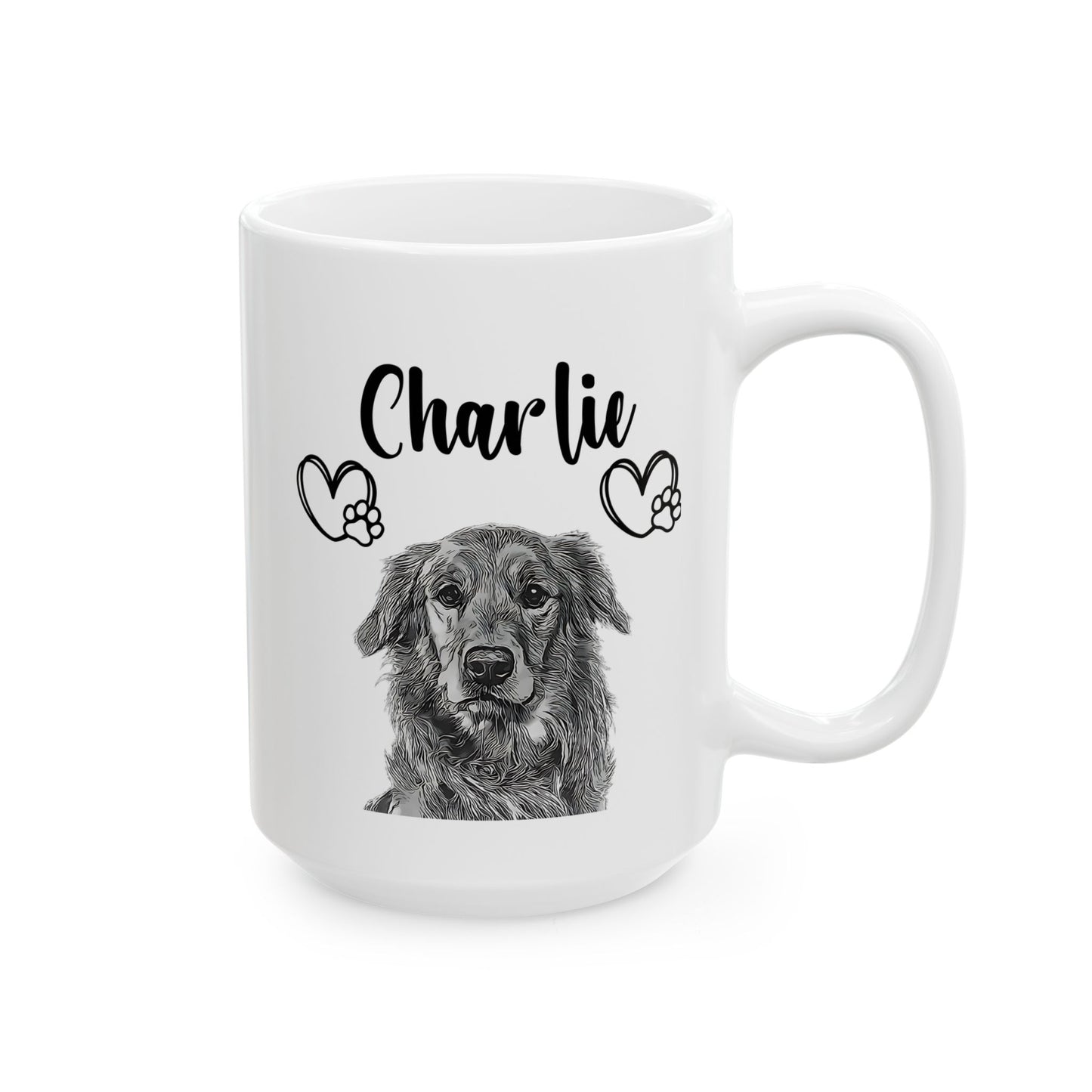 Custom Pet Portrait Mug