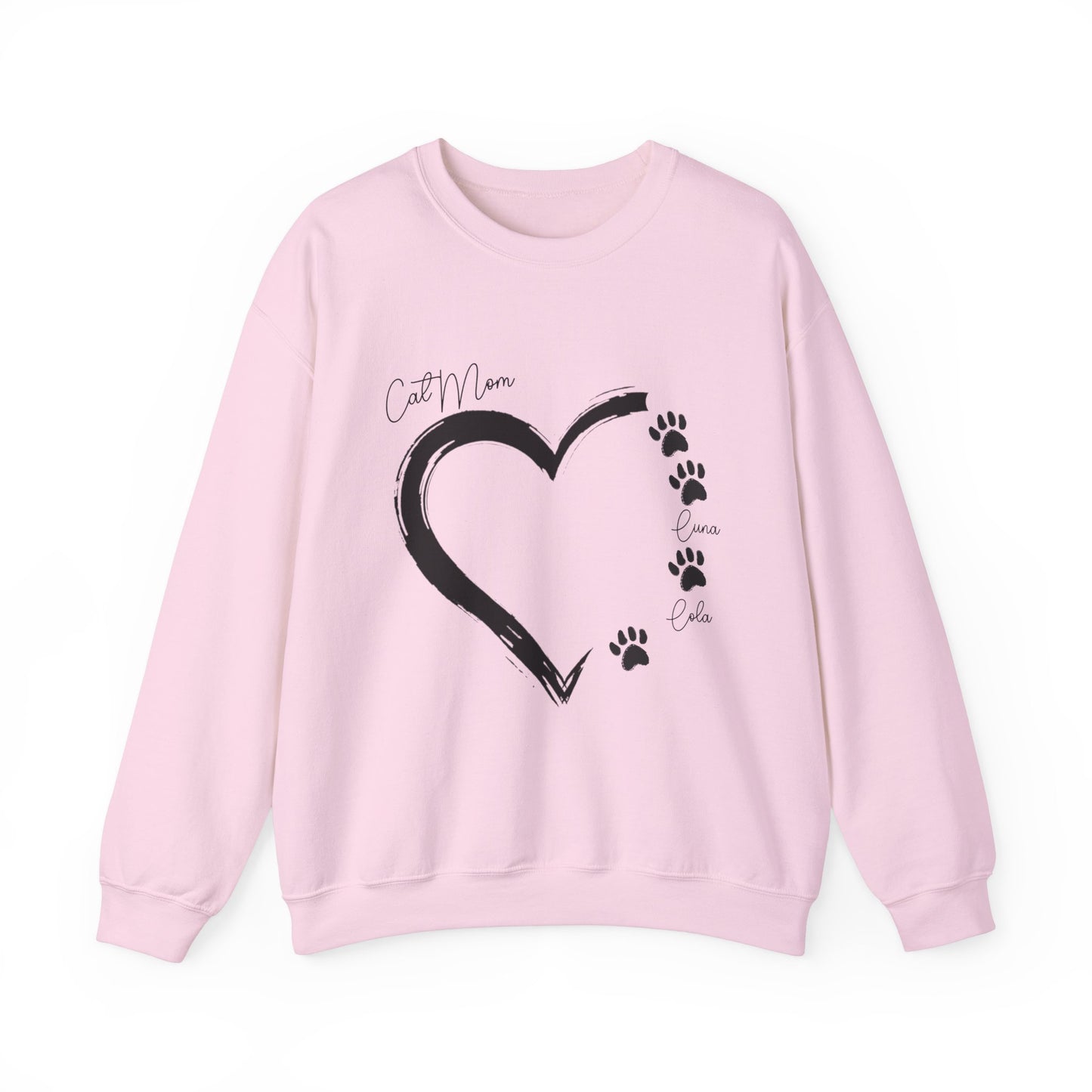 Custom Cat Mom Sweatshirt