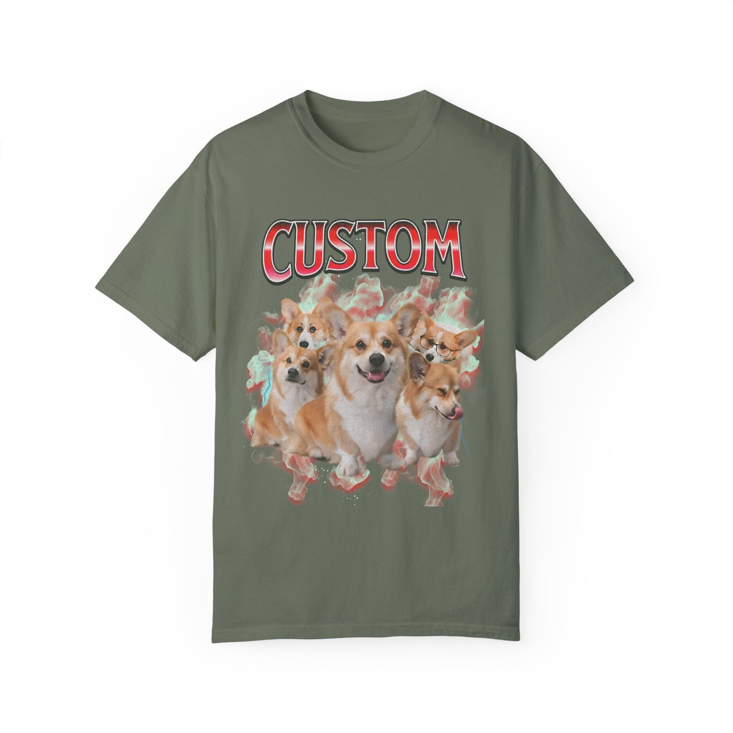 Comfort Colors Custom Pet Bootleg Shirt