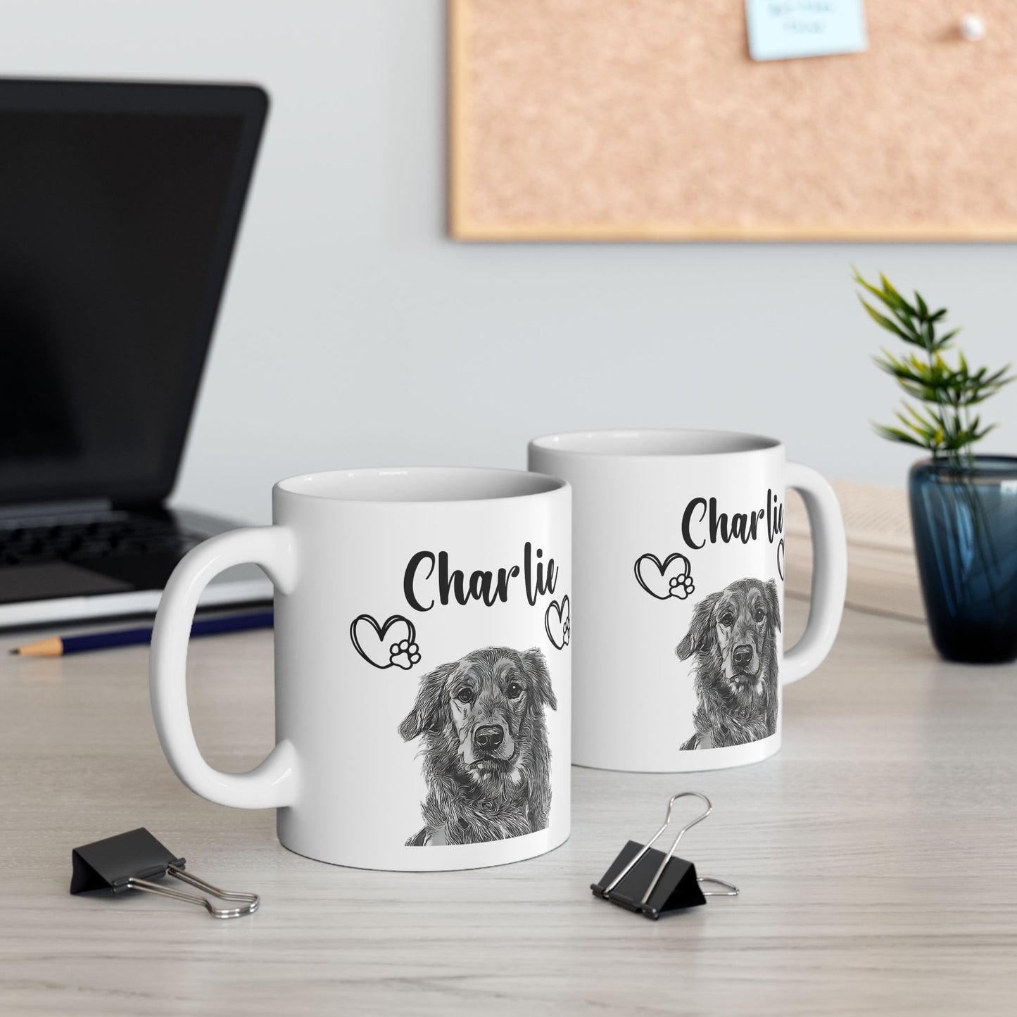 Custom Pet Portrait Mug