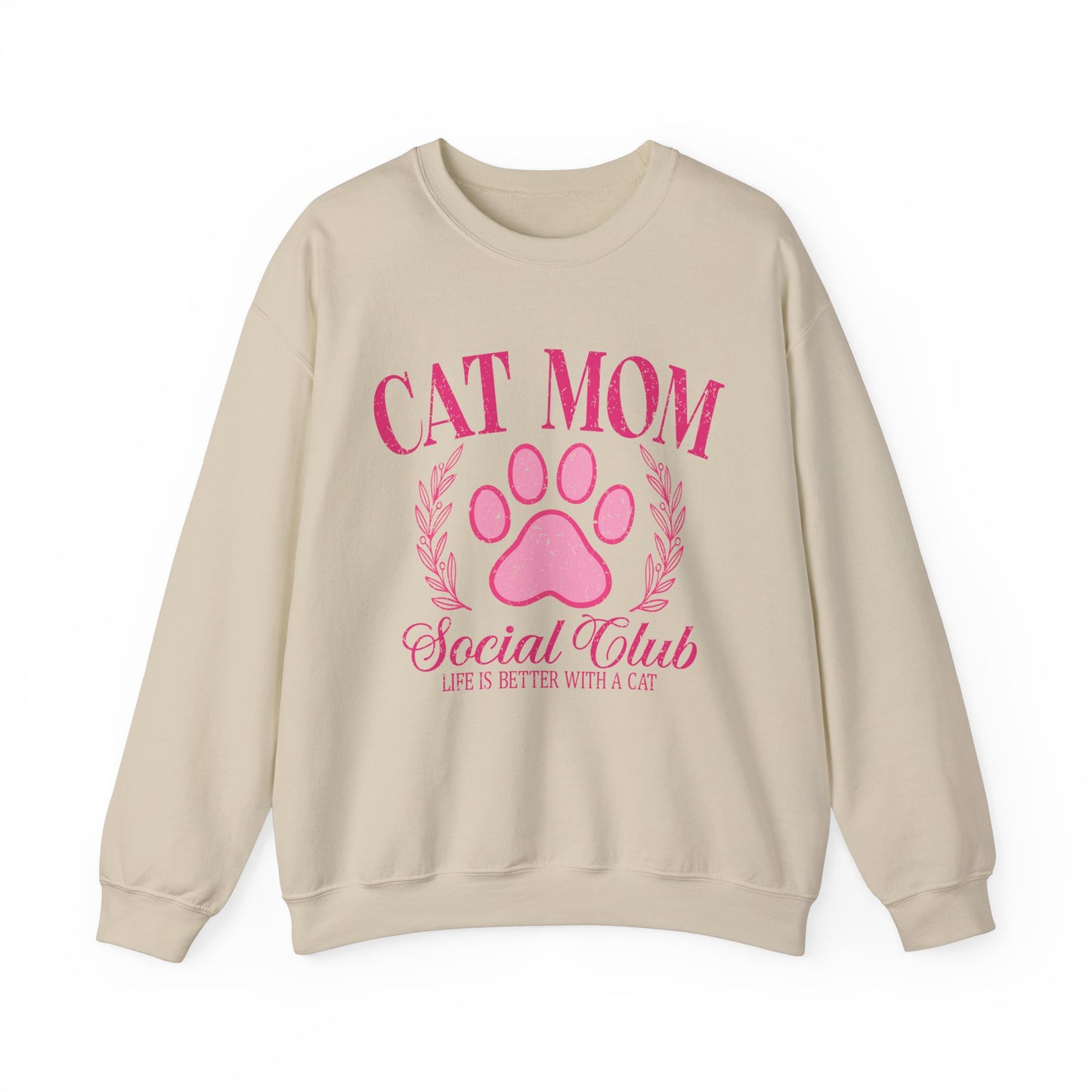 Cat Mom Social Club Sweatshirt