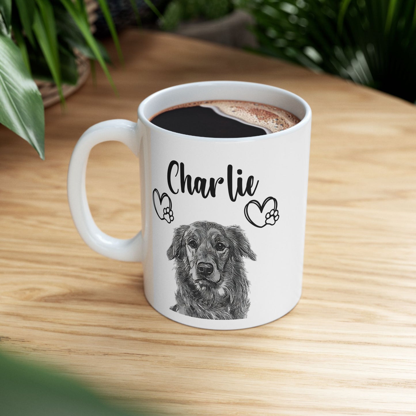 Custom Pet Portrait Mug