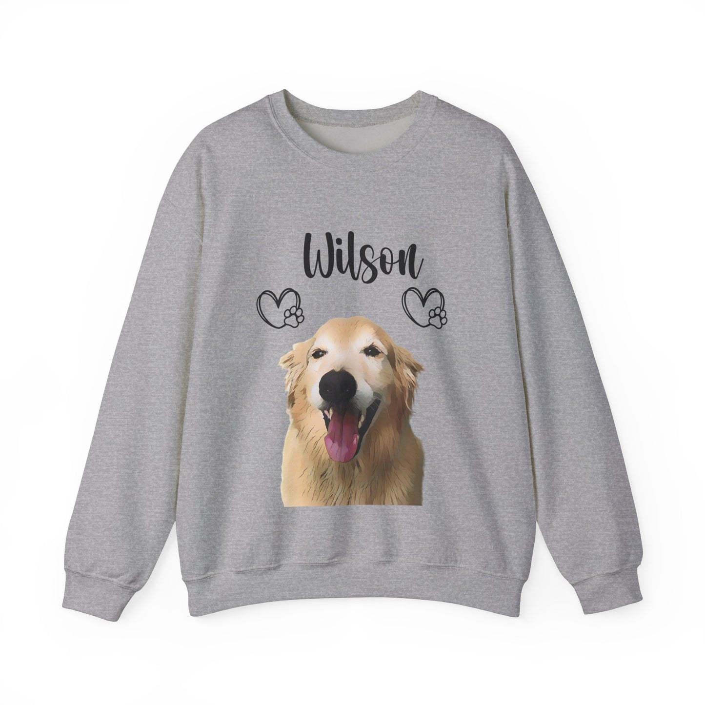 Custom Dog Face Sweatshirt