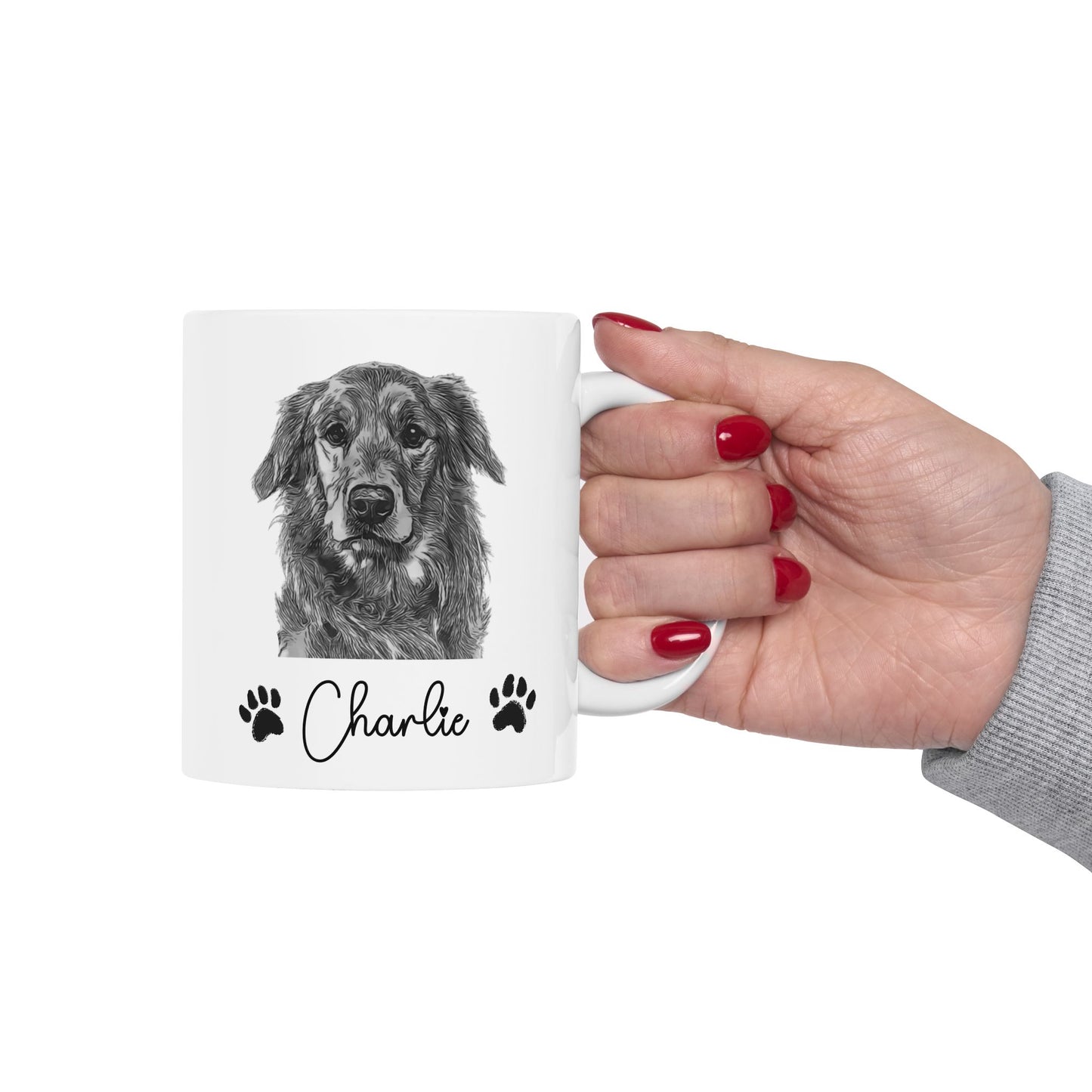 Custom Pet Portrait Mug