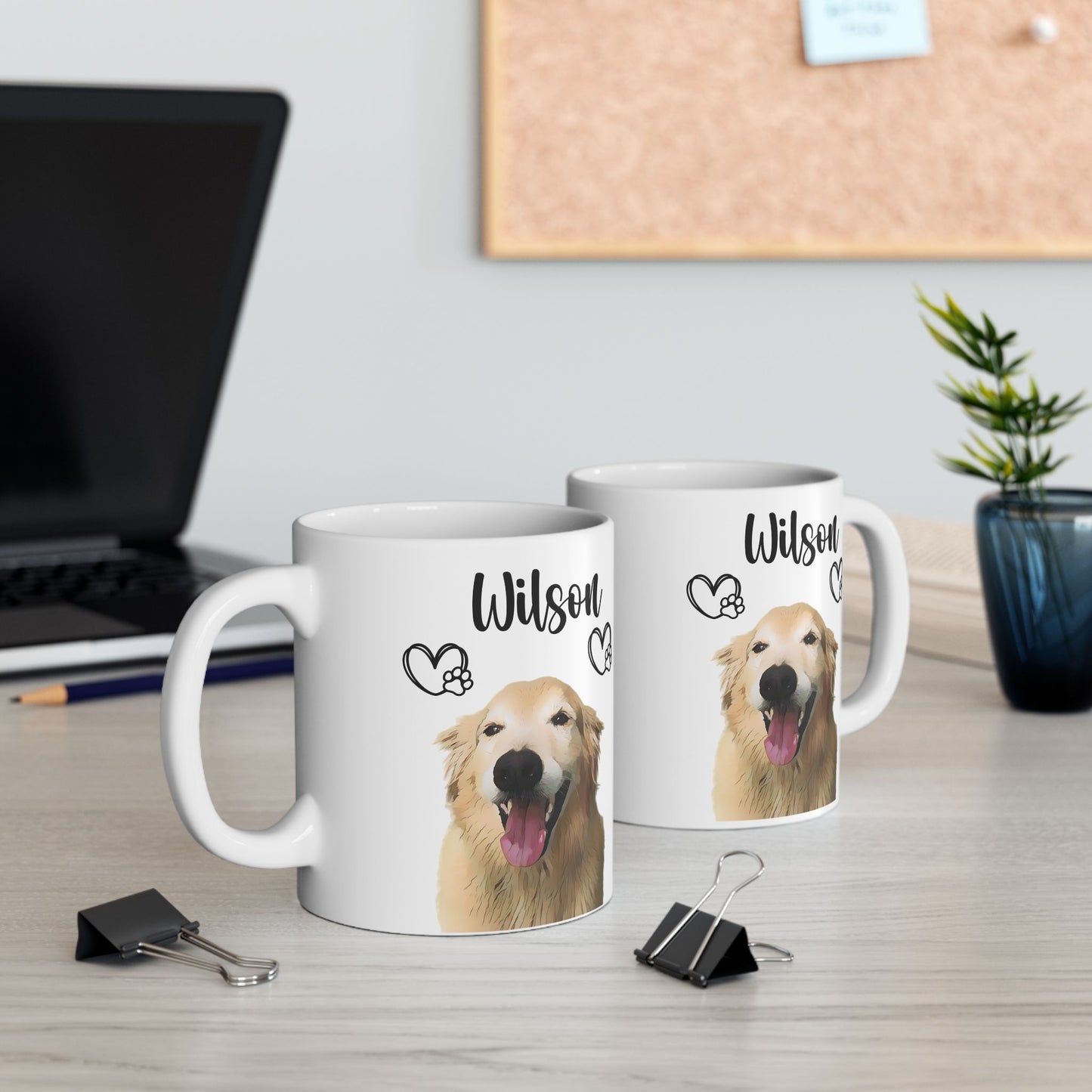 Custom Pet Portrait Mug