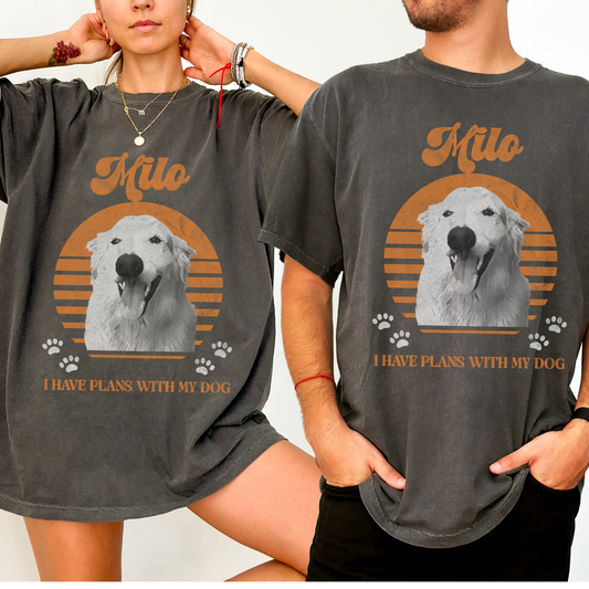 Comfort Colors® Custom Vintage Pet Shirt - Retro 90s Graphic T-Shirt